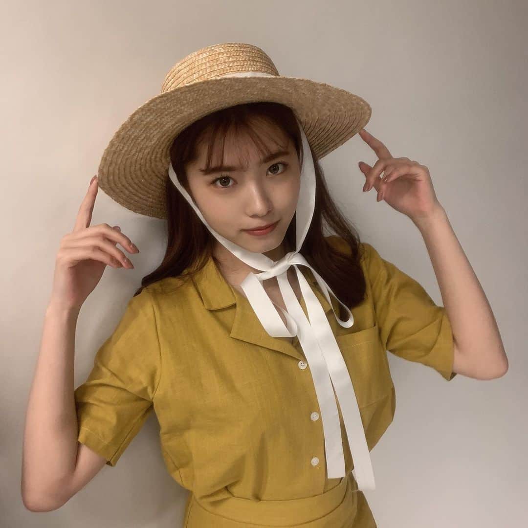 古田愛理さんのインスタグラム写真 - (古田愛理Instagram)「麦わら帽子👒」8月11日 19時15分 - airi_furuta