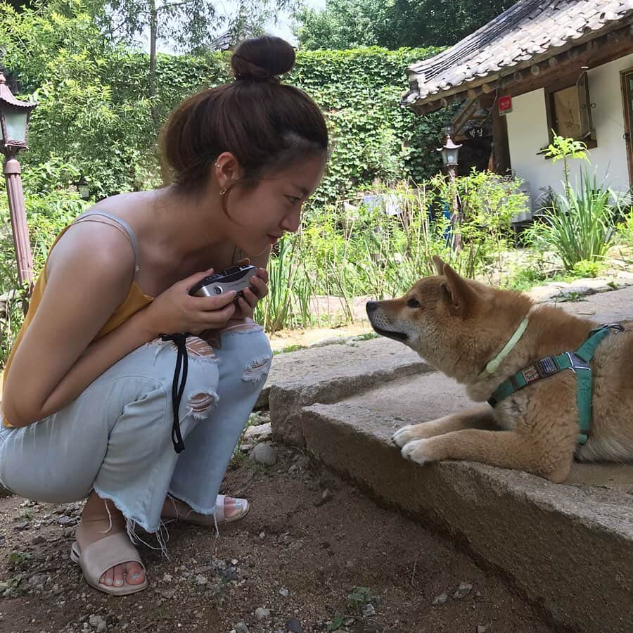 イ・ハウンさんのインスタグラム写真 - (イ・ハウンInstagram)「🌿✨🇰🇷」8月11日 19時19分 - lhaeun96