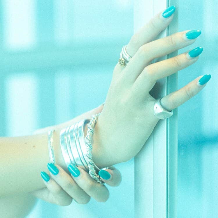 のインスタグラム：「【Ring】Stack Ring（Happy Face）/ *Exclusive item.【Bangle】B603 - Double Twisted Bangle」