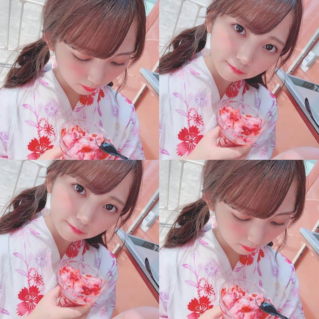 山内祐奈さんのインスタグラム写真 - (山内祐奈Instagram)「ゆかた~👒❤︎」8月11日 20時47分 - yuna_hkt48