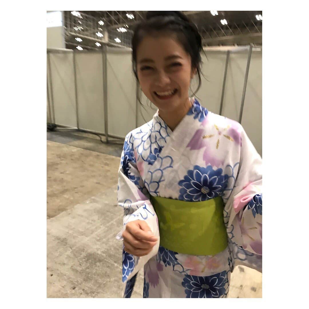 田中皓子さんのインスタグラム写真 - (田中皓子Instagram)「. 爽やかな👘 . #浴衣」8月11日 20時55分 - kouko_0616