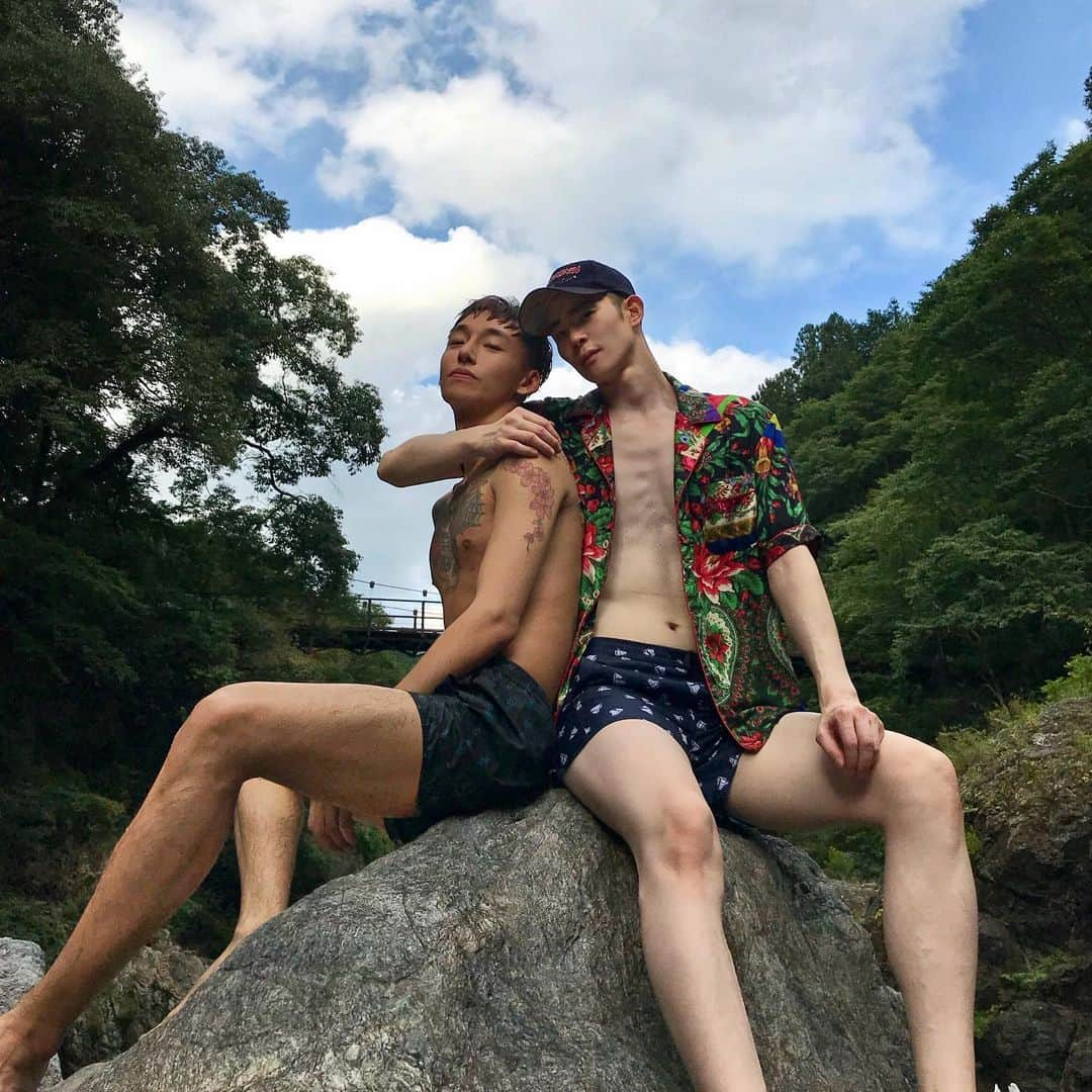 タイキさんのインスタグラム写真 - (タイキInstagram)「夏 🌞 川遊び 🏊🏻‍♂️✨」8月11日 21時13分 - taiki_jp