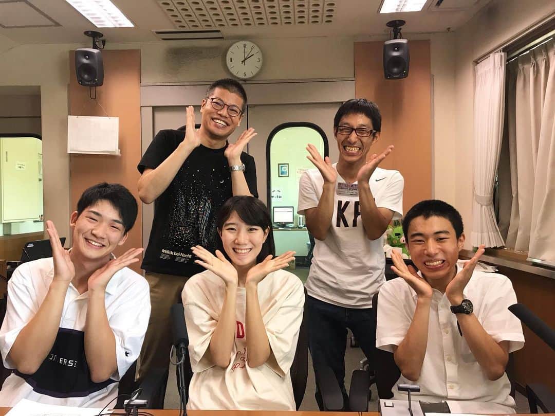のインスタグラム：「中高生手作りイベント「ナキワラ」実行委員のみんなと一緒にお送りしました☺️✨ #tegeh #ナキワラ #鹿児島 #高校生 #MBCラジオ」