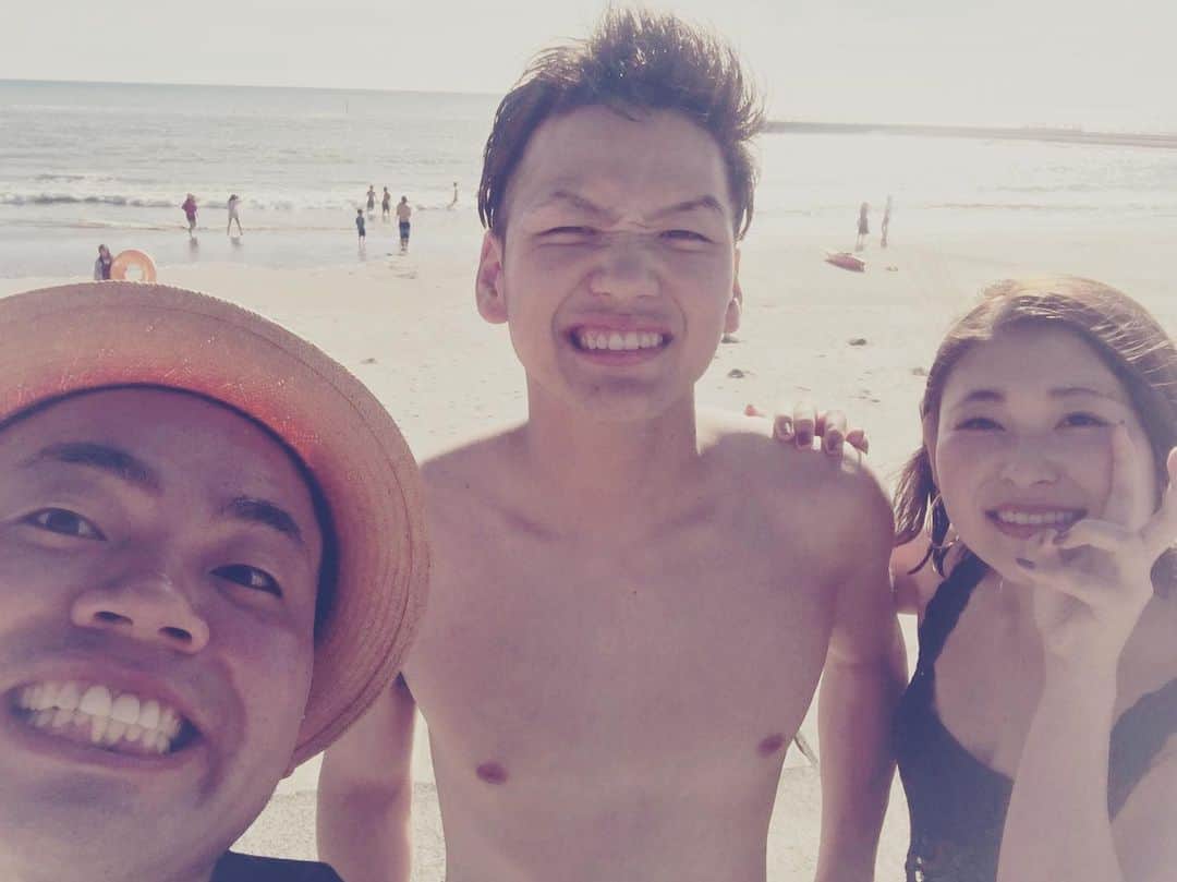 のインスタグラム：「今日のゆうちゃん中継は、江口浜海浜公園から🏝✨超リア充カップル💏にインタビュー😍😍！ #tegeh #ゆうちゃん中継 #江口浜海浜公園 #リア充カップル #夏 #2019 #MBCラジオ #若いって素晴らしい #てゲてゲハウス」