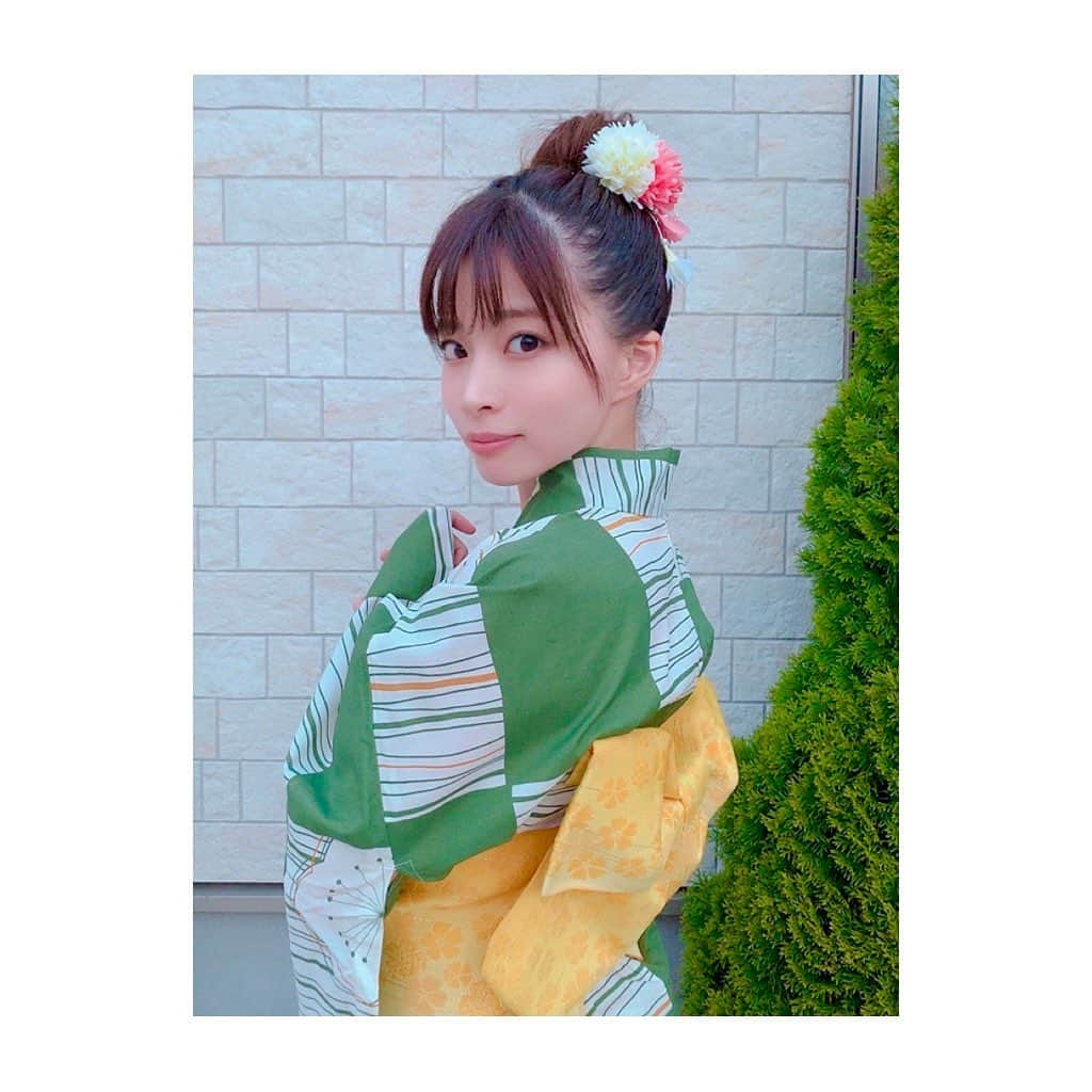 小菅怜衣さんのインスタグラム写真 - (小菅怜衣Instagram)「浴衣着ました 🍧🍉🌻 . お茶漬けみたいって言われた…( ˘ω˘ )🍵 . . . . . #浴衣 #浴衣女子 #浴衣美人  #夏祭り #お茶漬け #振り向きショット  #instapic #instagood #instalike #instajapan #instajapanese #japanesegirl #japanesefashion #instafashion #instadaily  #followforfollowback #followｍe  #フォロワー募集中 #いいね返し #いいね👍」8月11日 22時27分 - kosuge_rei