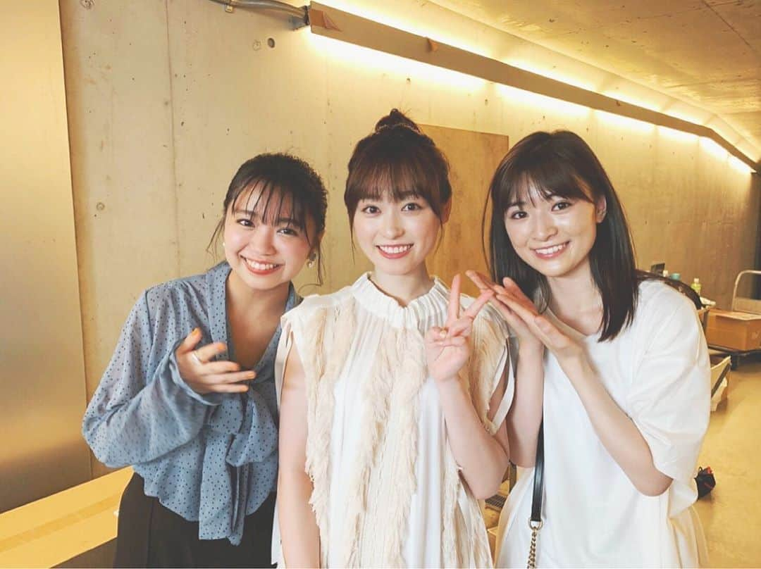 大原優乃さんのインスタグラム写真 - (大原優乃Instagram)「はるちゃんの リリースイベントを 観に行って来ました☺︎ 一緒に居る時に 鼻歌を歌っているはるちゃんとは また違った歌声で、 キラキラ輝く姿に感動しました。 本当に魅力溢れる方。 親友でもあり、尊敬してます。 素敵な時間をありがとう。 そして、歌手デビューおめでとう♡ #福原遥 さん #優希美青 さん #ピチレモンメンバー」8月11日 22時36分 - yuno_ohara