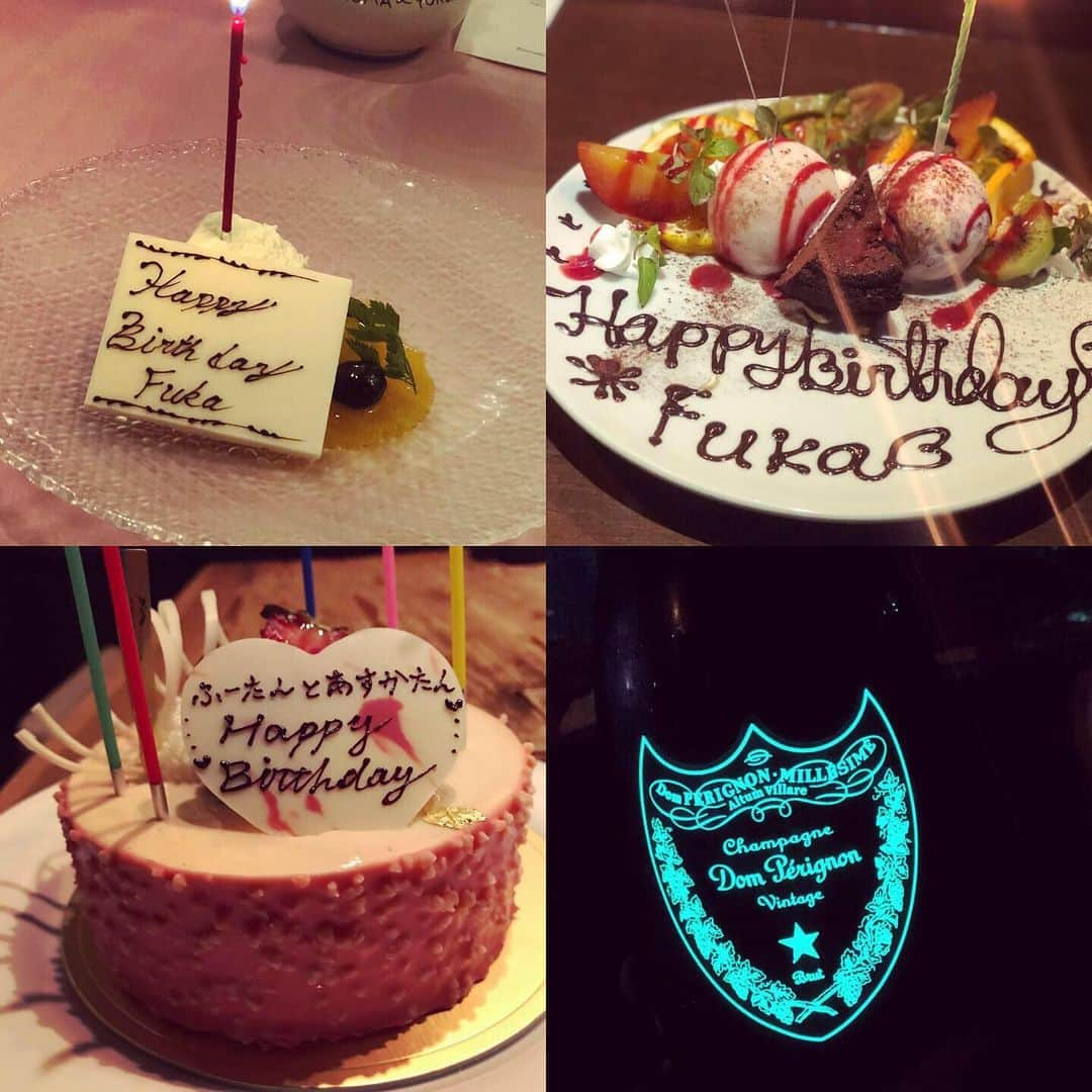 fuka3さんのインスタグラム写真 - (fuka3Instagram)「7月22日 無事にまた誕生日を迎えることができました。 たくさんの方々に何度も祝って頂き たくさんのプレゼントも頂きました。 （また🎁はアップさせて頂きます♡） 本当に幸せです。 . 7月はとても悲しい事が重なり 落ち込んでいたのですが 家族、親友、仲間みんなの笑顔に助けられました。 . 昔、上京して直ぐ母が送ってくれた言葉を思い出しました。 「あなたがなんとなく生きた今日は 昨日死んだ誰かがあれほど生きたかった明日。」 . 普通の事を当たり前と思わず 生きている喜びを感じながら 1日1日を丁寧に生きていこうと思います。 . そして フォロワーの皆さん いつもいいね、コメントを下さりありがとうございます✨ . こんな私ですが、これからもよろしくお願い致します。 .  #🎂#🍾#🥂 #誕生日#誕生日プレゼント#感謝#ありがとう#母#母に感謝#7月22日#美容女子#美容好き #happybirthday#happy#thankyou#rose #celine#ootd#outfit#noborder」8月11日 22時42分 - fuka3