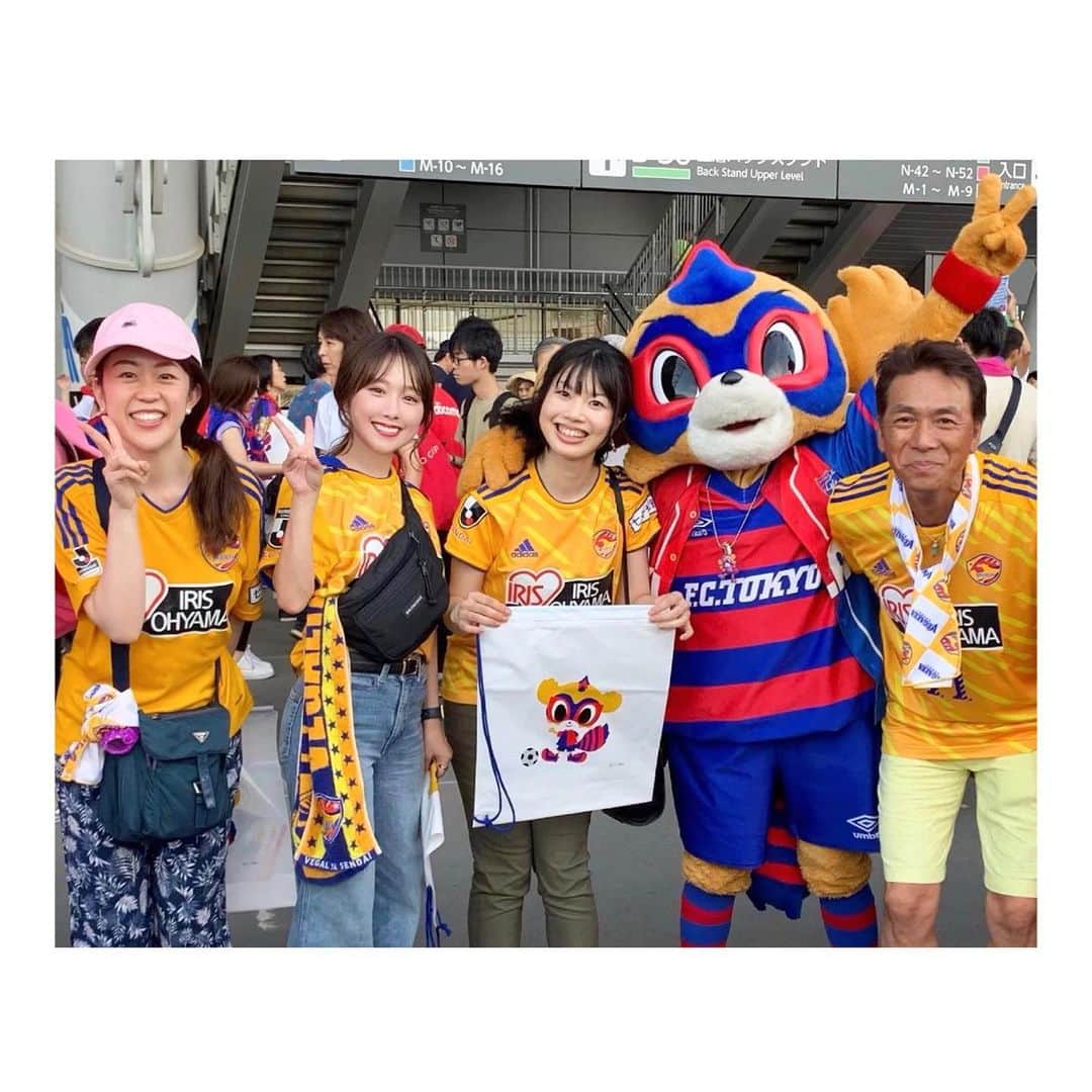 峰麻美さんのインスタグラム写真 - (峰麻美Instagram)「2019.8.10 vsFC東京  #soccer #football #jleague #j1 #vegalta #fctokyo #サッカー #jリーグ #ベガルタ仙台 #fc東京 #サッカー好き女子 #ベガサポ #東京ドロンパ」8月11日 22時48分 - asaaaaami.0702