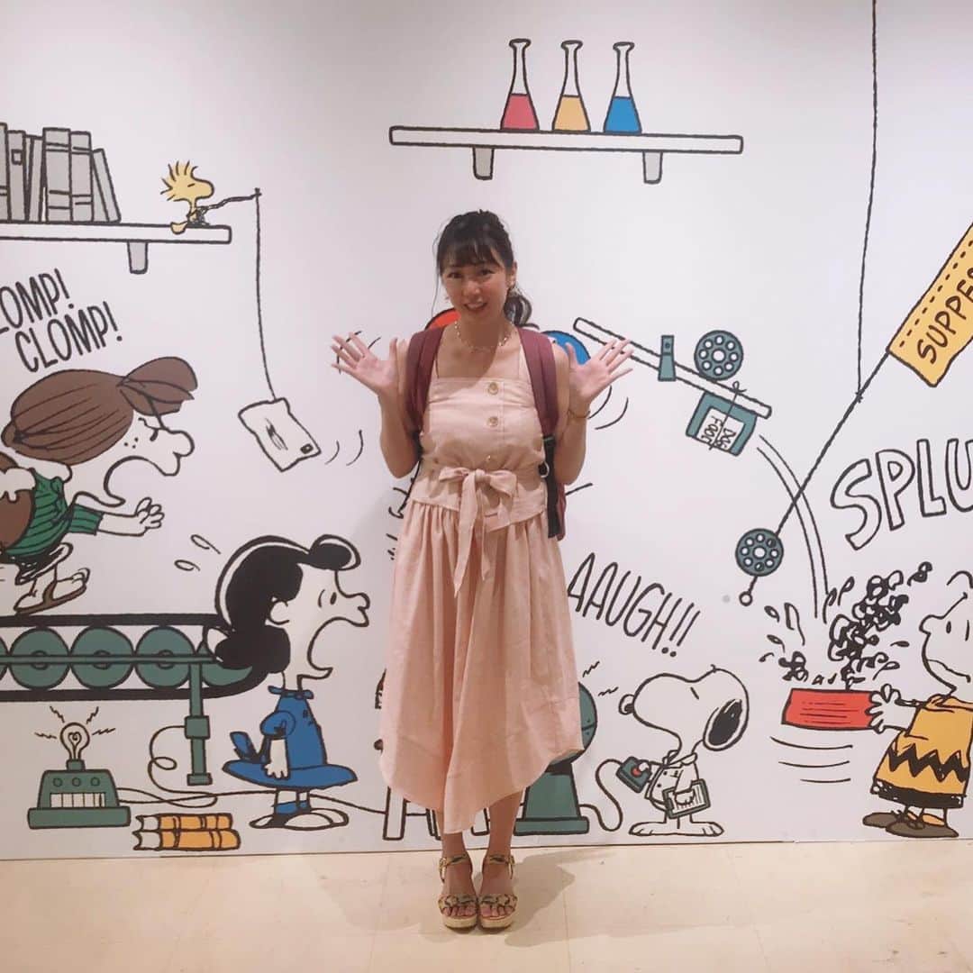高橋沙織さんのインスタグラム写真 - (高橋沙織Instagram)「「スヌーピー・ファンタレーション」神戸展へ行ってきました！ めっちゃ可愛かったし、スヌーピーのロボがいたりで見応えあった！ スヌーピーのポーチ買っちゃいました♪  #スヌーピーファンタレーション #スヌーピー #神戸そごう #スヌーピーロボ #アルミカン高橋」8月11日 23時20分 - arumikan_saorin