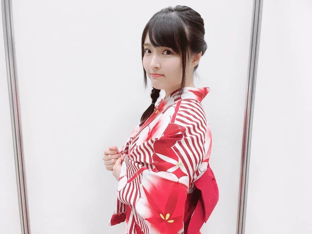 大森美優のインスタグラム：「…🌻🌻 #浴衣  #夏」