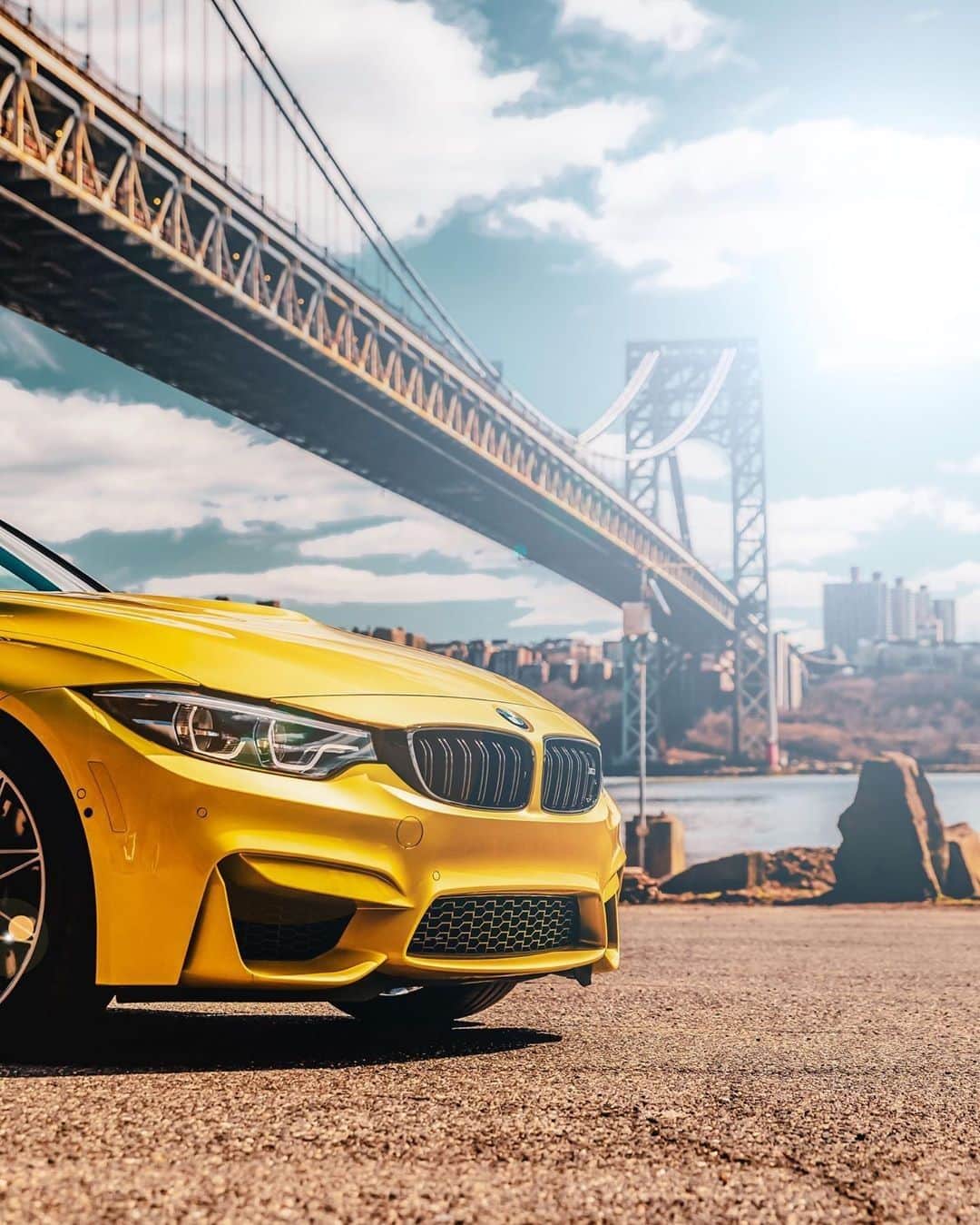 BMWのインスタグラム：「Follow the yellow brick road. The BMW M3 Sedan. #TheM3 #BMW #M3 #BMWM #BMWrepost @philsags」