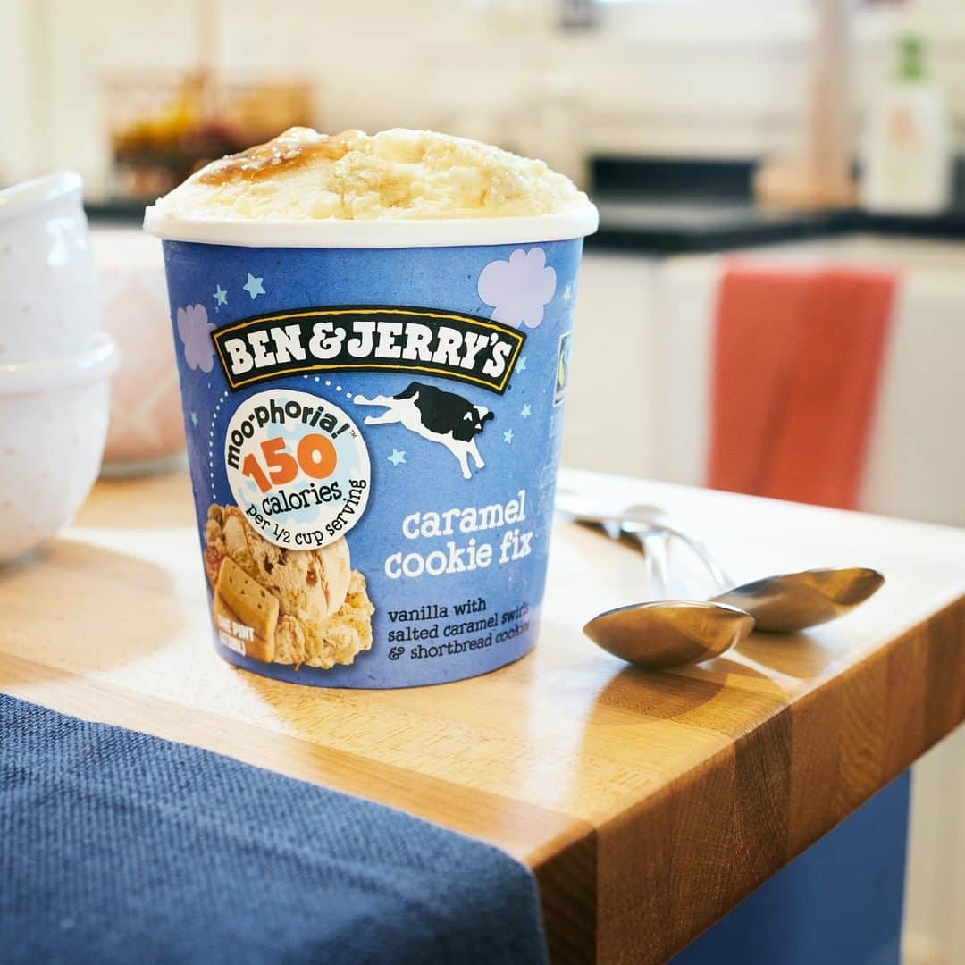 Ben & Jerry'sさんのインスタグラム写真 - (Ben & Jerry'sInstagram)「Get ready to dish. 🍨 Find all 7 Moo-phoria light ice cream flavors near you at the link in our bio!」8月12日 0時00分 - benandjerrys