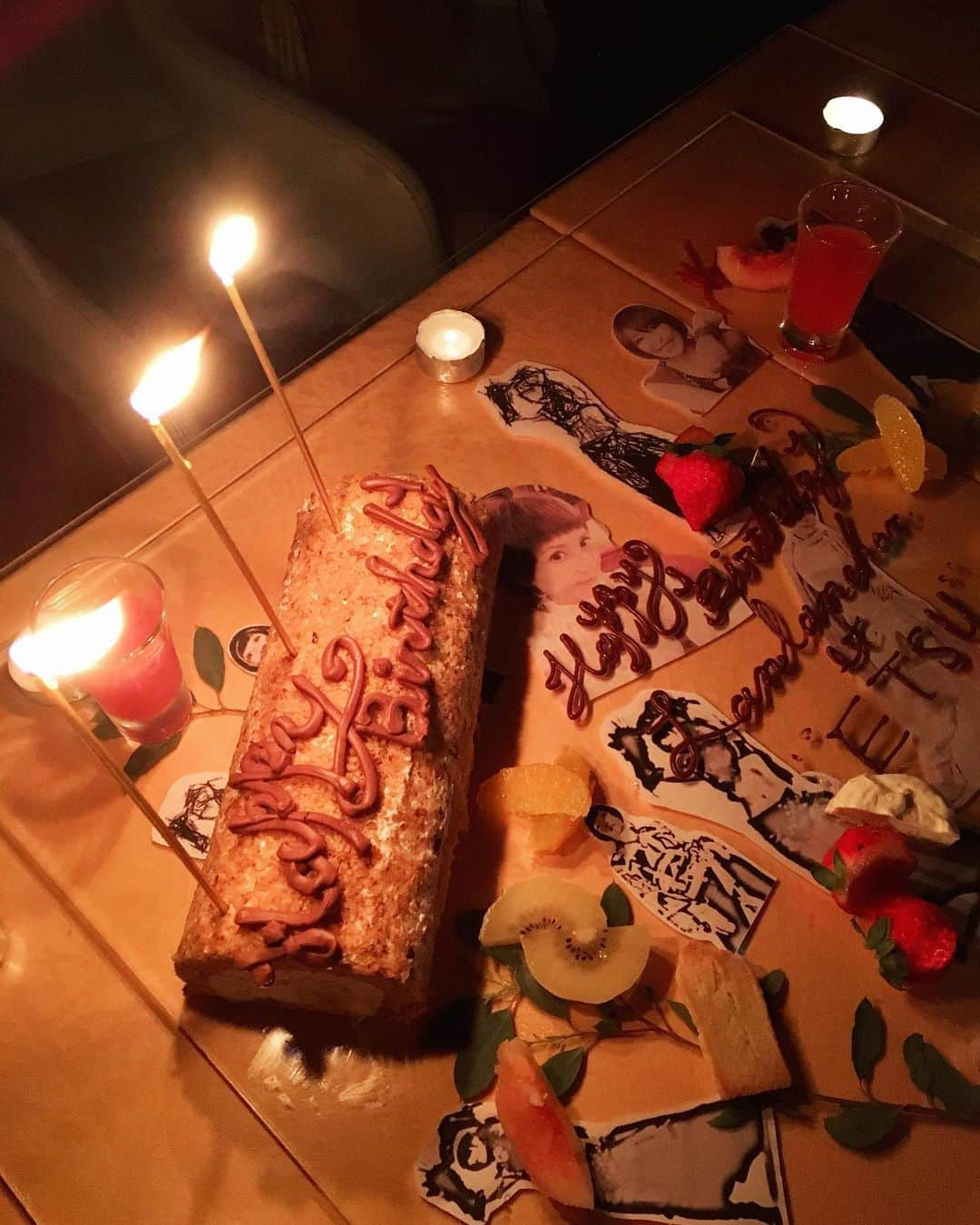 鈴木蘭々さんのインスタグラム写真 - (鈴木蘭々Instagram)「今夜はTRFのエツさんと合同お誕生日会をしてもらいました☺️💕 私は4日、エツさんは11日で共に獅子座の女♌️怒ると噛むよ🦁 #エピキュール #広尾 #乳製品不使用 #グルテンフリー #糖質制限メニュー #今夜のメニューも本当にどれも美味しかったです💕 #いろんな体質の人に合わせたメニューは本当にシェフの愛と工夫が詰まっている☺️」8月12日 0時12分 - lanlan_suzuki