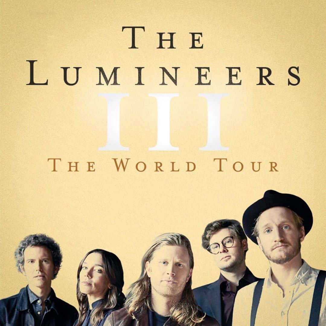 The Lumineersさんのインスタグラム写真 - (The LumineersInstagram)「The countdown is on for III: The World Tour! Fan Club Pre-Sale for the North American dates starts tomorrow at 10am local time. You can also purchase your VIP packages via the link in bio! And every online ticket purchase includes a copy of the upcoming album III which will be released Friday, September 13th!」8月12日 9時41分 - thelumineers