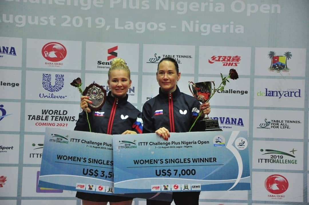 ITTF Worldさんのインスタグラム写真 - (ITTF WorldInstagram)「#ITTFChallenge + #2019NigeriaOpen  Champions 🥇🥂 #Congrats to all our winners in Lagos 🇳🇬‼️」8月12日 10時13分 - wtt