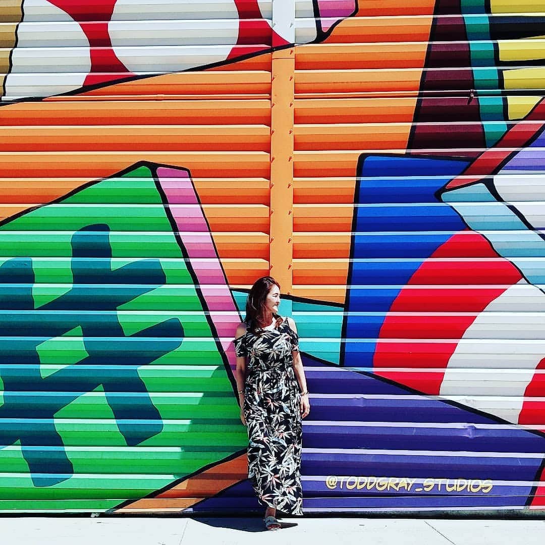 吉村玲香のインスタグラム：「ニューヨークは街ごと映えるね！ . . ＃ニューヨーク #ny #ニューヨーク旅」