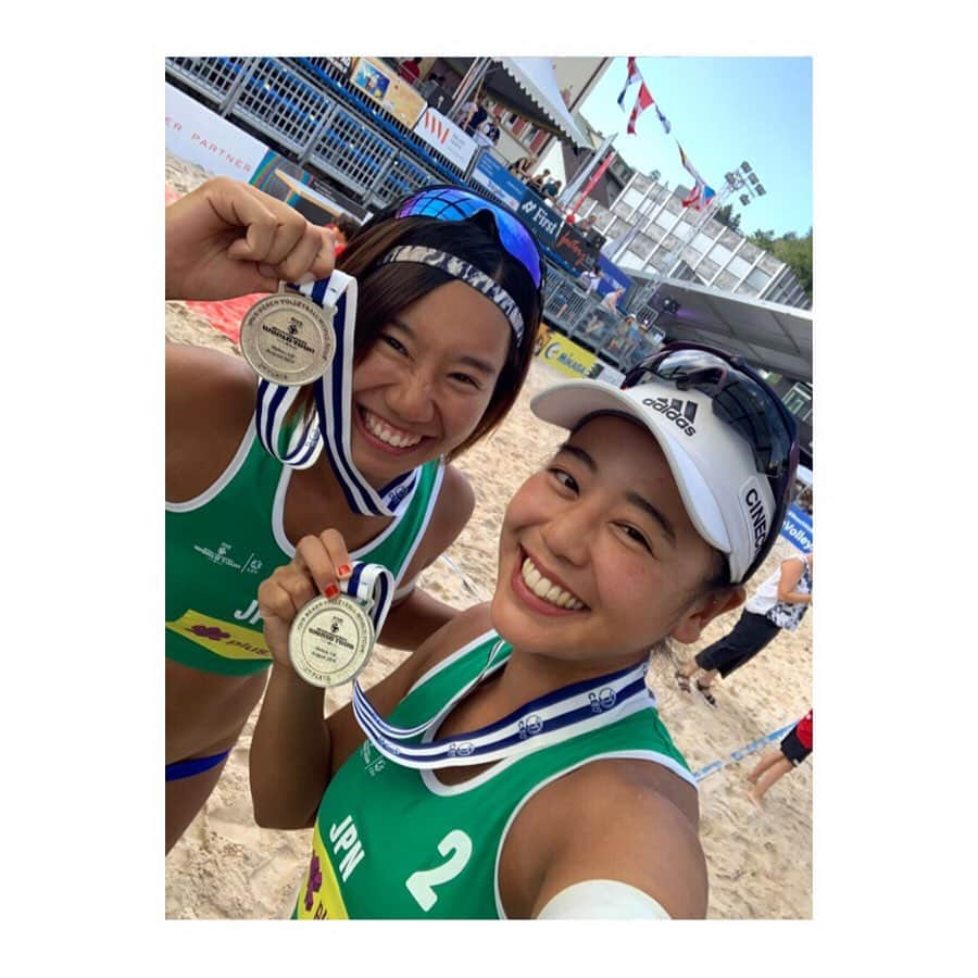 村上礼華さんのインスタグラム写真 - (村上礼華Instagram)「8/7~11 fivb world tour 1★ Vaduz🇱🇮 ．  結果は2位でした🥈  次も頑張りましょ👊👊👊 ． next☞モスクワ🇷🇺 #ダイキアクシス#マイナビ#pspo24#坂口佳穂#村上礼華 #beachvolleyvoll#fivb#world#tour#vaduz#liechtenstein」8月12日 4時50分 - re_ka.m