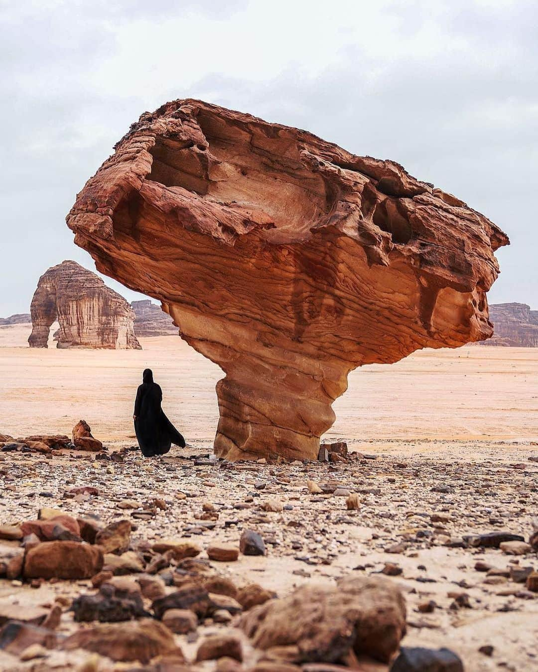 Instagramさんのインスタグラム写真 - (InstagramInstagram)「#HelloFrom Al-ʿUla, Saudi Arabia, where you can spot an 🐘and 🌪at once.⁣ ⁣ Photo by @hudabinr」8月12日 5時41分 - instagram