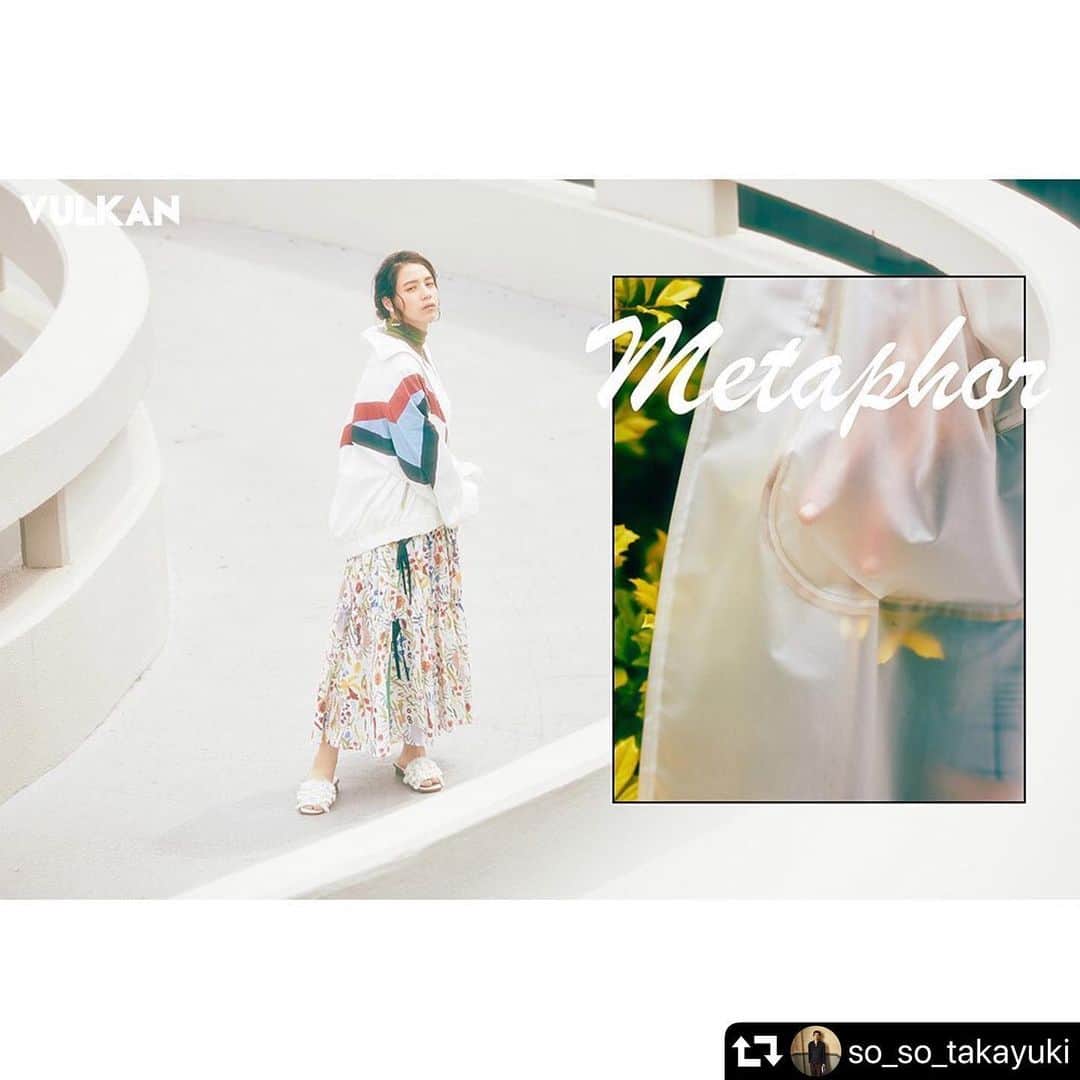 のインスタグラム：「. . . 🌱🌈 . . #repost @so_so_takayuki ・・・ VULKAN Magazine @vulkanmag “Metaphor” Model:Sharen @sharenichiba Stylist:Takumi Noshiro @takuminoshiro Hair&Make:Nao Morishita @naomorishita Photographer:Takayuki Fujimoto @so_so_takayuki . . . . #VULKANmagazine#editorial#fashionmagazine#fashioneditorial#magazine#shooting#model#hairmake#hair#makeup#stylist#fashionstylist#photographer#portrait#fashion#fashionphoto#fashionshoot#photoshoot#tokyo#japan」