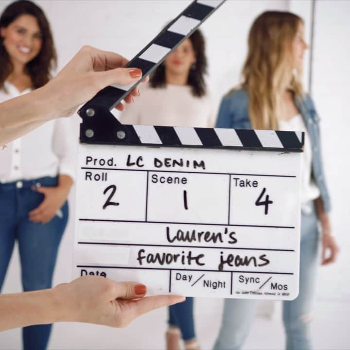 ロック&リパブリックのインスタグラム：「Go behind the scenes as @LaurenConrad talks about her favorite jeans in the @LCLaurenConrad collection. There’s a reason (or six) that they’re best sellers! #Kohls #lclaurenconrad」
