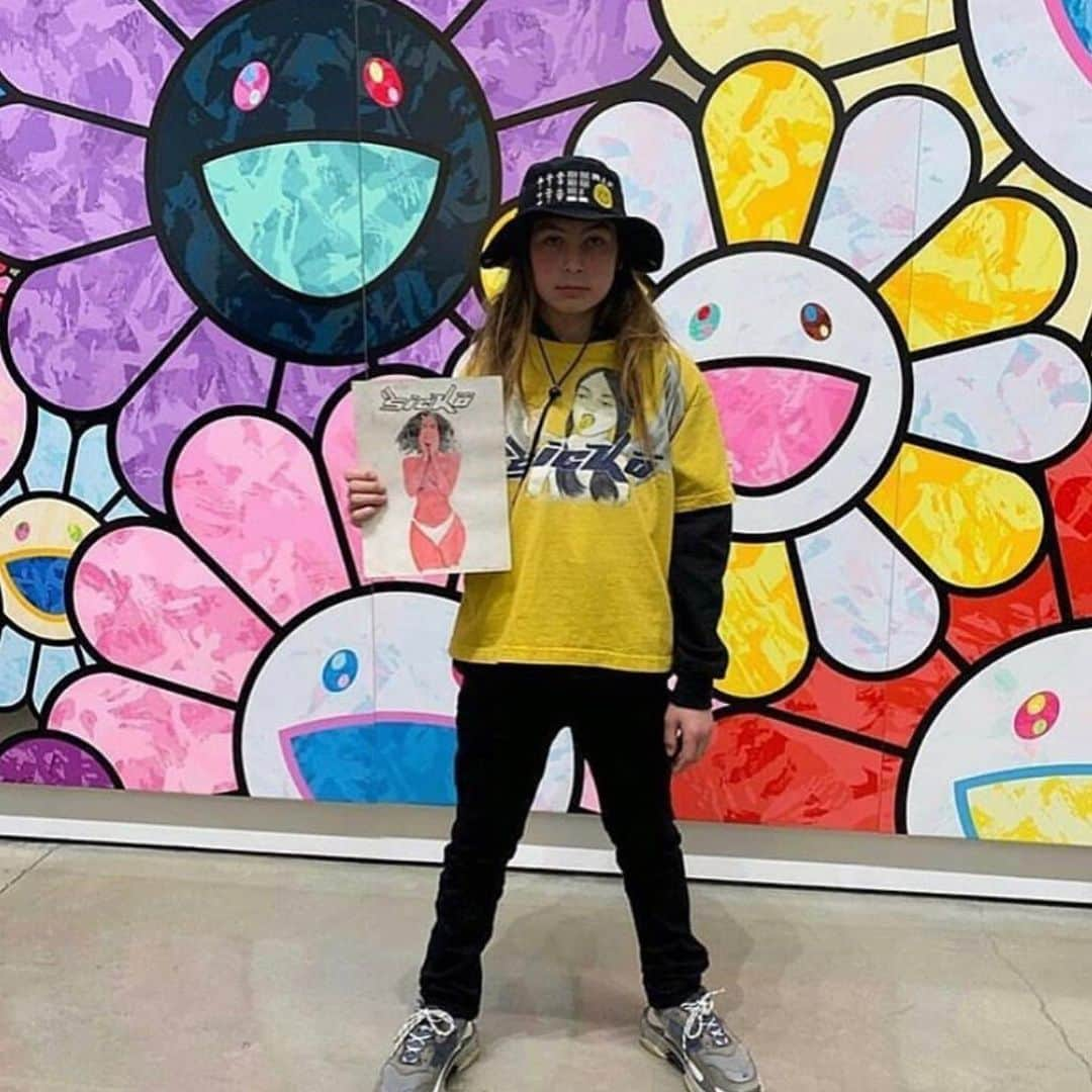 村上隆さんのインスタグラム写真 - (村上隆Instagram)「🌈 young 🌈」8月12日 7時02分 - takashipom