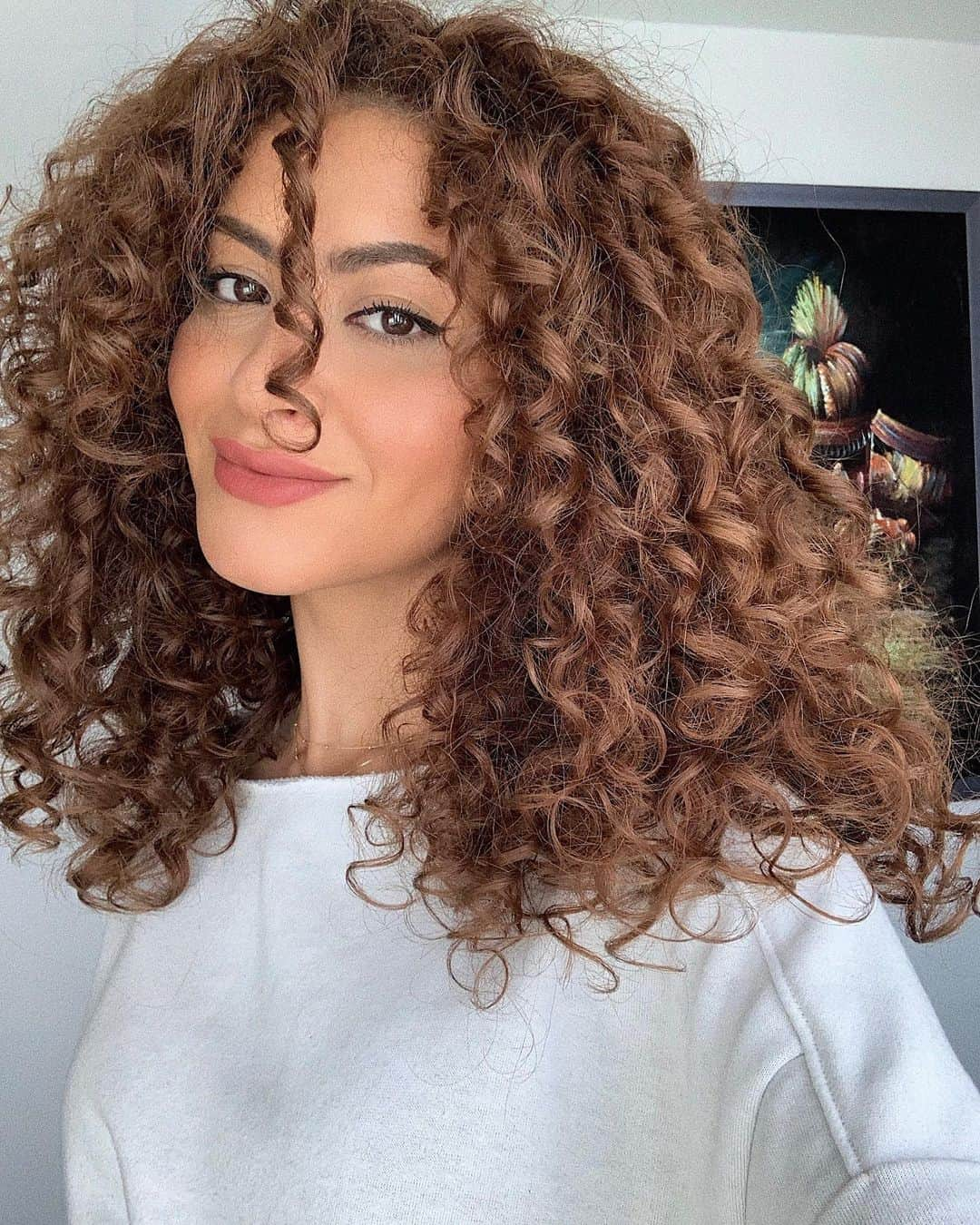 Sarah Angiusさんのインスタグラム写真 - (Sarah AngiusInstagram)「Curly days are my favourite💕 #curlywurly」8月12日 20時20分 - sarahangius