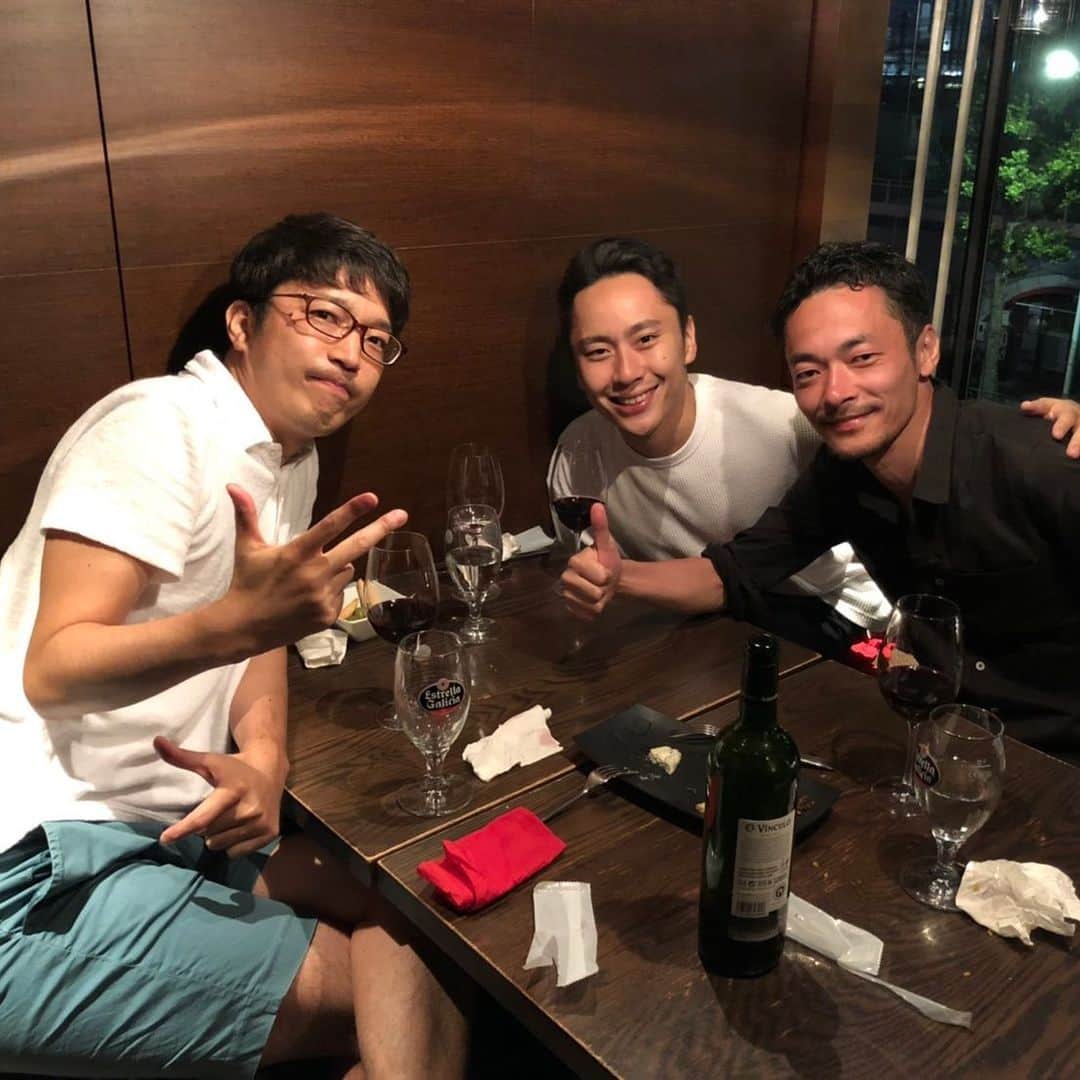 のインスタグラム：「気付きと提案をくれ続ける同志に感謝。新しいことをどんどん世に出して行けるように頑張りたい。  強化のプロジェクトも少しずつ始めていきたい。」