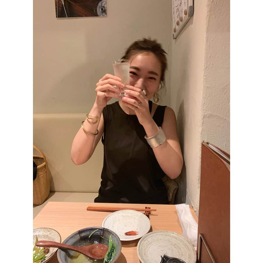 YU-U（工藤由布）さんのインスタグラム写真 - (YU-U（工藤由布）Instagram)「もうすでに酔っ払い😂 美味しすぎた🤤🤤🤤 おばんざいがどれも美味しくて、さらに久保田🍶でご機嫌😂 〆ラーメンのために移動した🍜 山椒塩🍜🧂山椒好きにはたまらない🤤 ・・・ #凧hanare #u東京の歩き方 #柴崎亭」8月12日 19時47分 - nyan22u22nyan