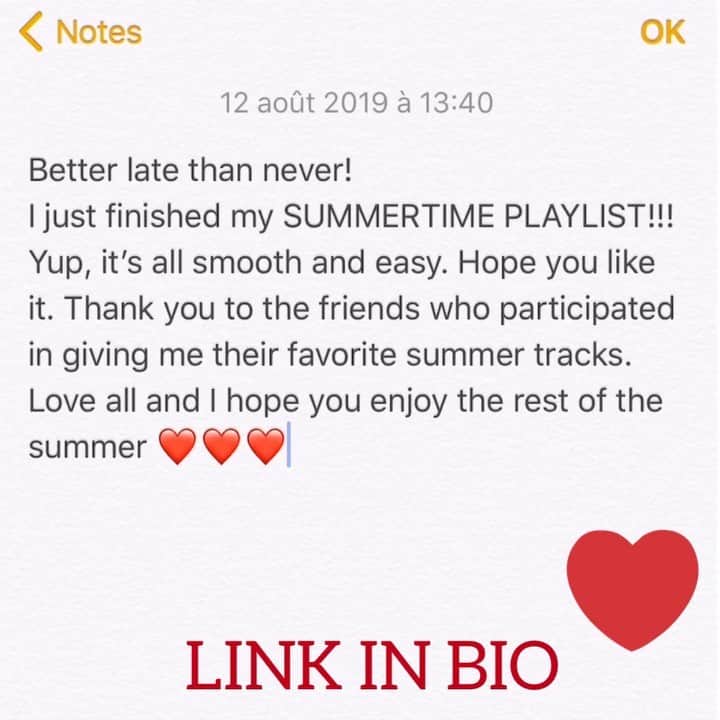 カロリーヌ・ド・メグレのインスタグラム：「Download my new #playlist: “Caroline’s SUMMERTIME” on #Spotify. Listen to it on random. Will try to put it on other platforms tonight ❤️#LinkInBio 🎶🔥❤️」