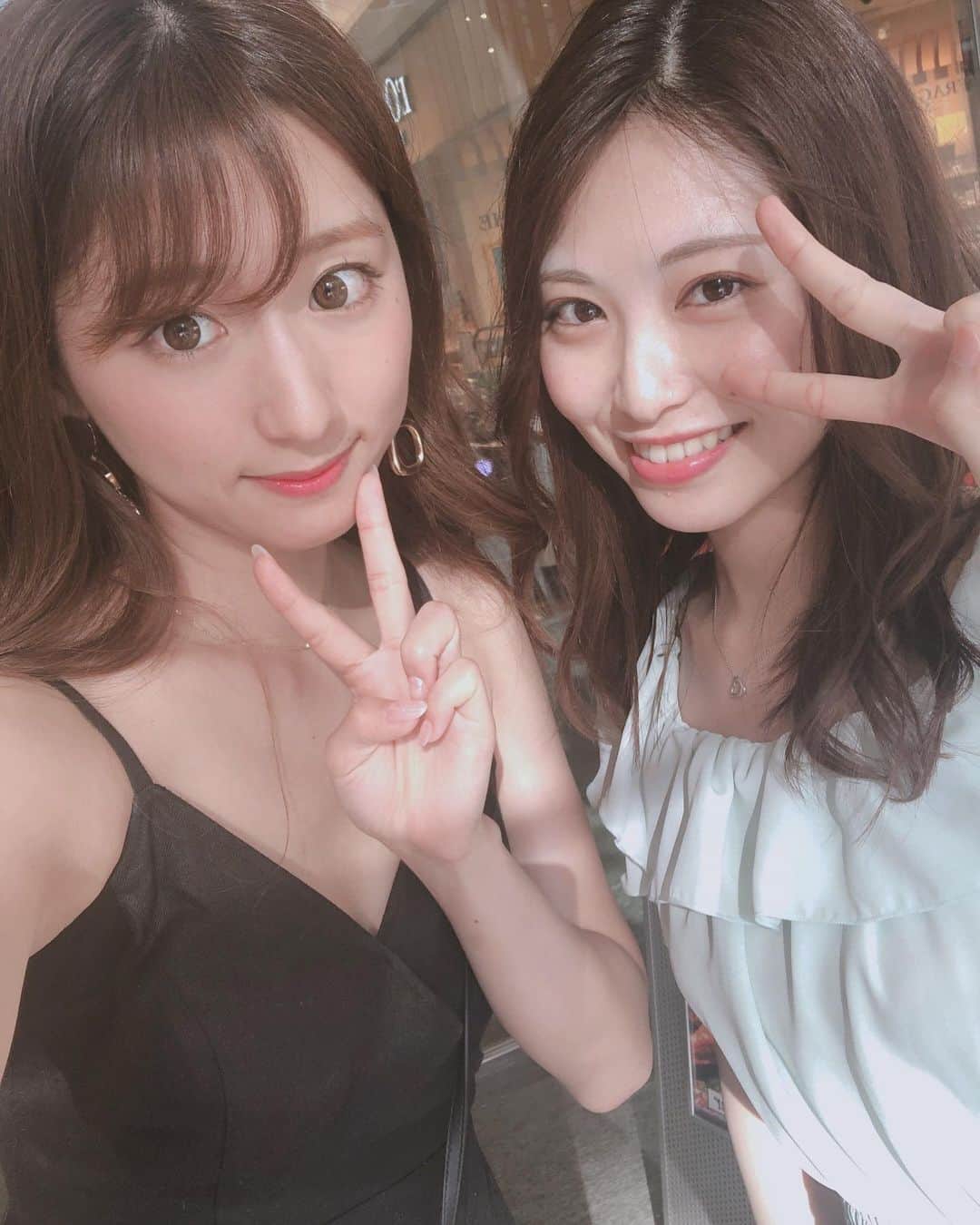 のインスタグラム：「名古屋に来たら必ずと言っていいほど まなつに会います🥺💋 久々に会えてげんき出た！🥰 まなちゃん、またね🐻🌼」
