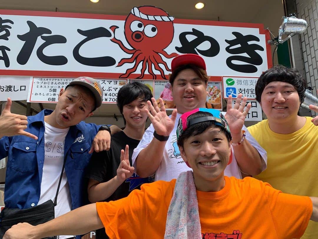 池田真一のインスタグラム：「たこ焼きブ来てねー٩(๑^o^๑)۶」