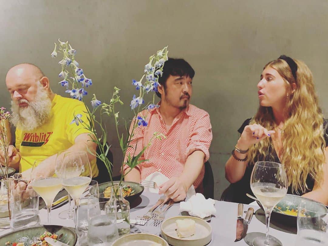 家入一真のインスタグラム：「Walter Van Beirendonck Mikio Sakabe Naomi Martin」