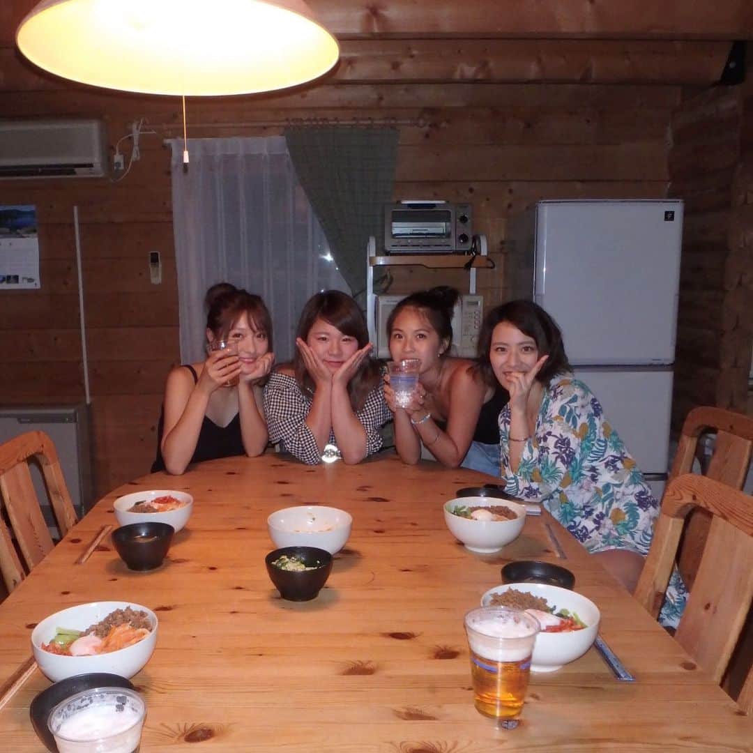 堤ゆきみのインスタグラム：「同級生と伊豆旅行🥰はちゃめちゃに楽し過ぎたのと、信じられないくらい焼けた〜最高🏖」