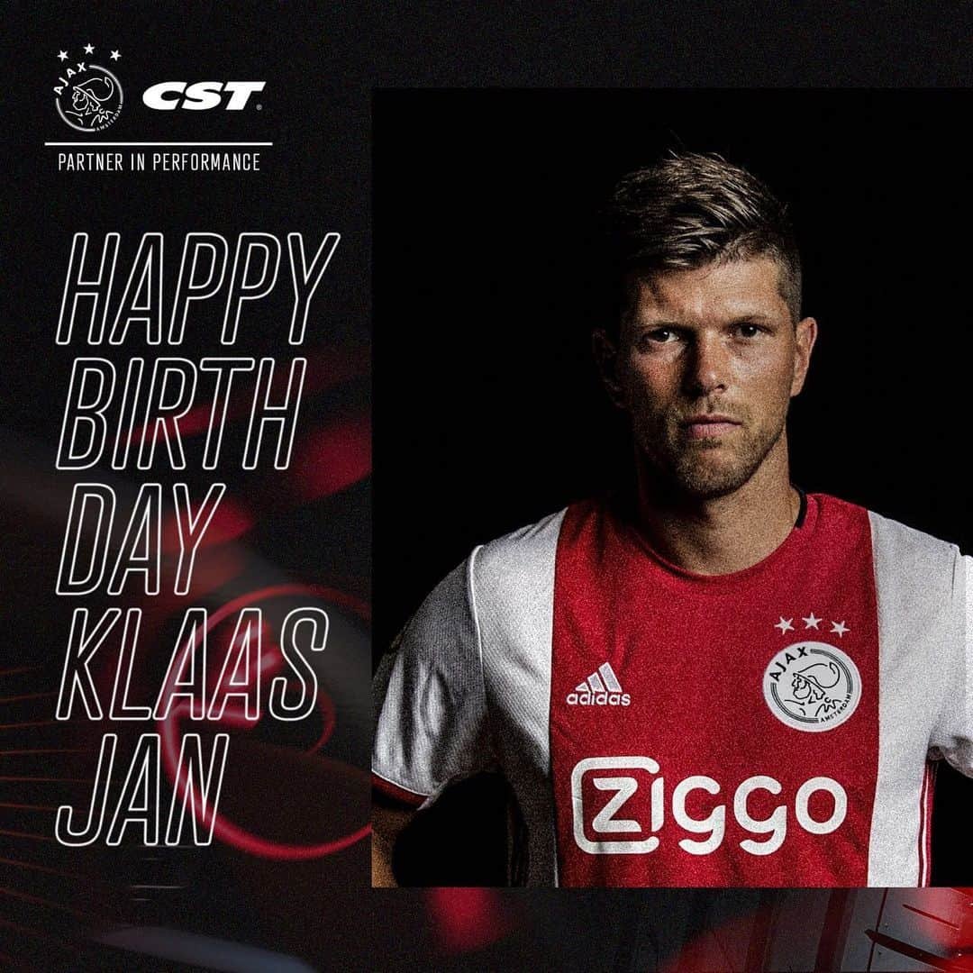 アヤックス・アムステルダムさんのインスタグラム写真 - (アヤックス・アムステルダムInstagram)「36 & still going strong... 👏 Happy birthday, @klaasjanhuntelaar! 🎁 👕 Congratulate The Hunter and have a shot at winning an Ajax shirt signed by the man himself ➡️ Link in bio!」8月12日 14時35分 - afcajax