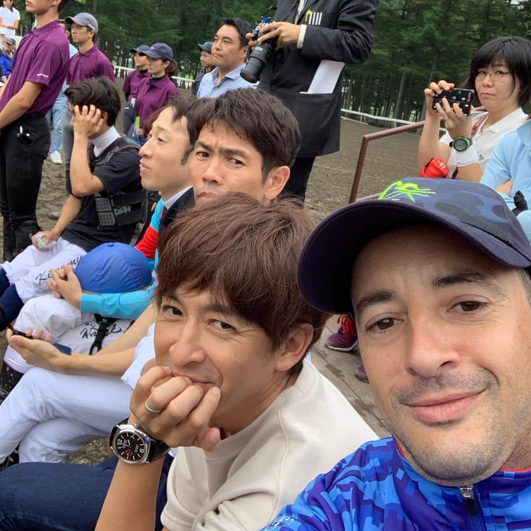 クリストフ・ルメールさんのインスタグラム写真 - (クリストフ・ルメールInstagram)「Northern Horse Park event with JRA jockeys ! #charityevent #jra #northernhorsepark」8月12日 14時41分 - christophelemaire_officiel