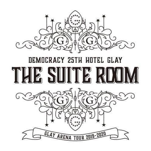 GLAYさんのインスタグラム写真 - (GLAYInstagram)「「GLAY ARENA TOUR 2019-2020 DEMOCRACY 25TH HOTEL GLAY THE SUITE ROOM」ロゴ解禁！！！ #GLAY #HOTELGLAY #HAPPYSWING」8月12日 14時58分 - glay0525_official