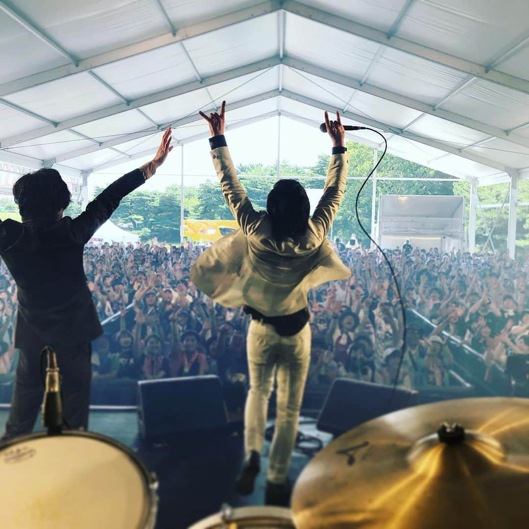 オカモト"MOBY"タクヤさんのインスタグラム写真 - (オカモト"MOBY"タクヤInstagram)「ROCK IN JAPAN FESTIVAL 2019 13:30〜14:00 @ WING TENT #スクービー #SCOOBIE_DO #SCOOBIEDO #RIJF19」8月12日 15時36分 - moby_scoobiedo