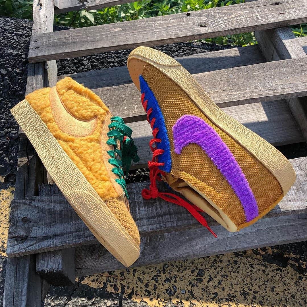 HYPEBEASTさんのインスタグラム写真 - (HYPEBEASTInstagram)「@hypebeastkicks: @cactusplantfleamarket has a new @nike By You collaboration, featuring the Blazer Chukka silhouette. Dubbed the “Sponge,” the sneakers appear to be fully-customizable as the brand touts that there are “117,649 options” when all of the various features are considered. It also boasts a chopped-off ankle collar and exposed lining for CPFM’s hallmark DIY aesthetic. Swipe for a better look at it. ⁠⠀ Photo: @deadhead」8月12日 15時43分 - hypebeast
