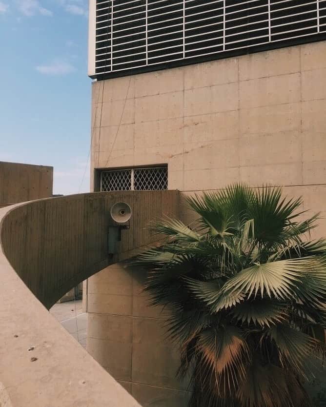 シー ニューヨークさんのインスタグラム写真 - (シー ニューヨークInstagram)「Baghdad Gymnasium, by #LeCorbusier, 1957 📷 by Ahmed Salman #brutalism #architecture」8月12日 15時50分 - seanewyork