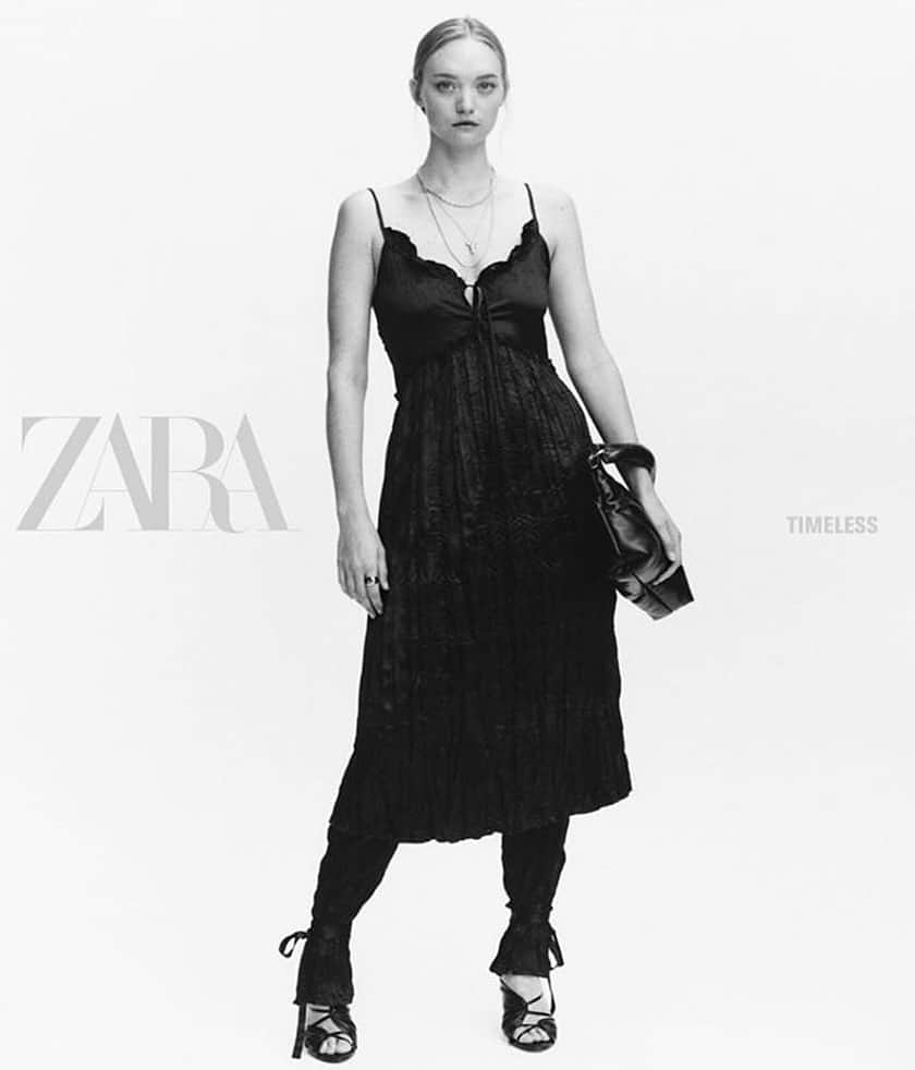 IMG Modelsさんのインスタグラム写真 - (IMG ModelsInstagram)「Gemma Forever. 🖤 #GemmaWard (@gemma) fronts @zara’s latest #womenswear campaign. #📷 @tylersphotos #👗 @elodiedavid #👸🏼 #IMGstars」8月13日 4時44分 - imgmodels