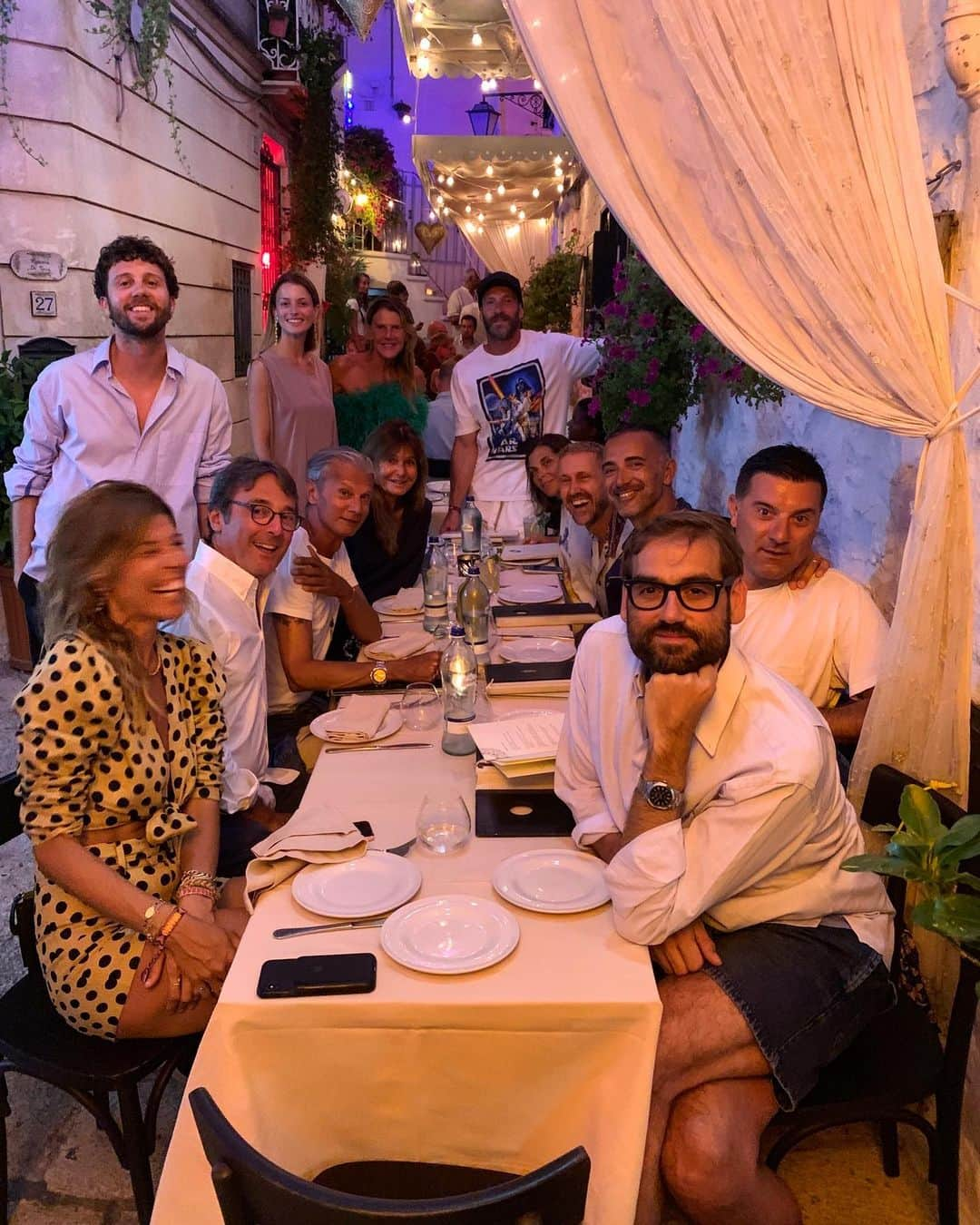 アンナ・デッロ・ルッソさんのインスタグラム写真 - (アンナ・デッロ・ルッソInstagram)「Summer Dinner」8月13日 4時55分 - annadellorusso