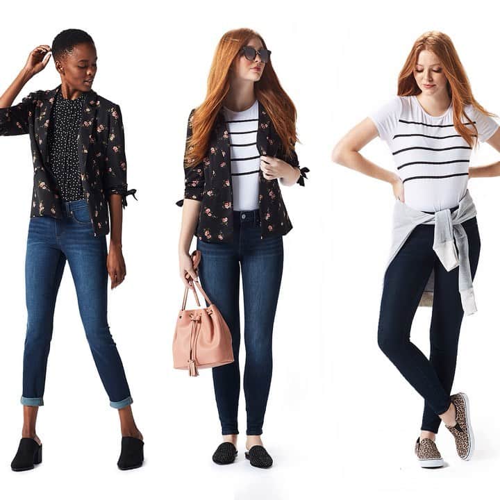 ロック&リパブリックのインスタグラム：「New outfit inspo for fall is here...and we couldn’t wait to share! Tap to shop the latest looks at The Outfit Bar. #Kohls #ootd」