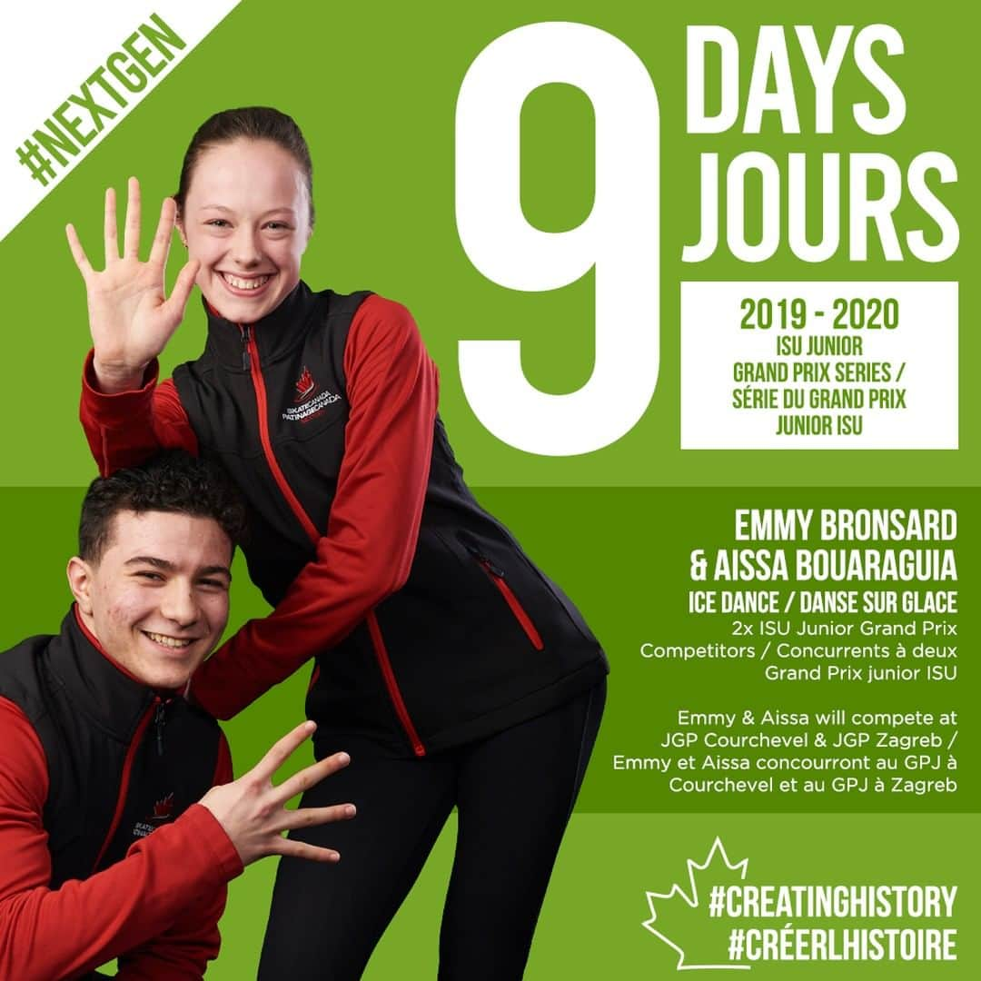 Skate Canadaさんのインスタグラム写真 - (Skate CanadaInstagram)「9️⃣ days until the season opener for #JGPFigure in Courchevel, 🇫🇷! Follow all our #NextGen athletes by clicking the link below! // 9️⃣ jours avant le #GPJpatinageartistique, à Courchevel, 🇫🇷 ! Suivez tous nos athlètes de la #prochainegénération en cliquant sur le lien ci-dessous! ➡️ https://skatecanada.ca/event-schedule/ #FigureSkating #Patinageartistique #CreatingHistory #Créerlhistoire」8月12日 22時30分 - skate_canada