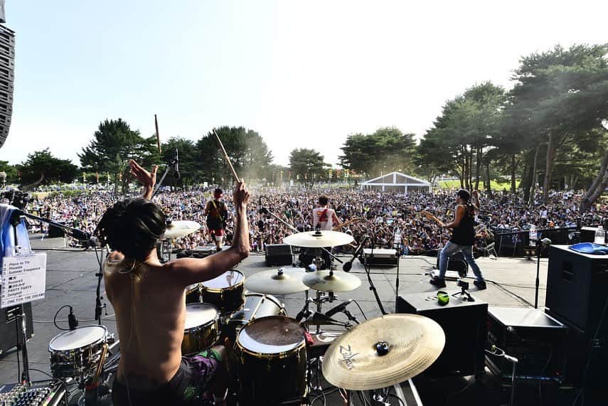 TOTALFATさんのインスタグラム写真 - (TOTALFATInstagram)「ROCK IN JAPAN FESTIVAL 2019 ありがとうございました！！！ #RIJF2019」8月12日 22時25分 - totalfat_japan