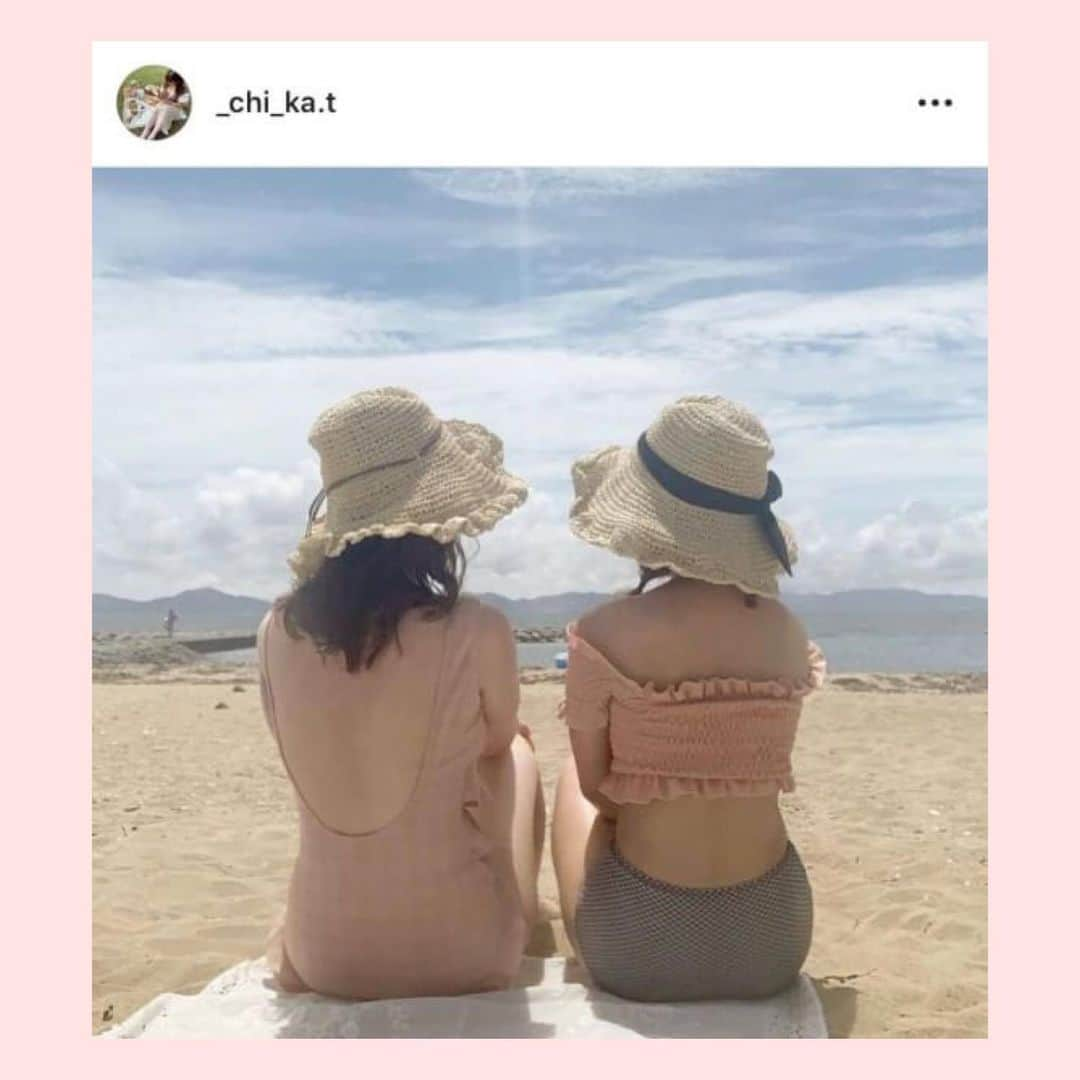 bis_web bis [ビス] さんのインスタグラム写真 - (bis_web bis [ビス] Instagram)「﻿ August 12, Monday﻿ ﻿ ﻿ 👙﻿ ﻿ ﻿ スイムウェアには麦わら帽子が大人かわいい！﻿ ﻿ ﻿ 日焼け対策をしながらおしゃれにコーディネートしてみてね💭﻿ ﻿ ﻿ ﻿ ﻿ ﻿ ﻿ #スイムウェア #水着 #海 #ビーチ #swimwear #ビキニ #ギンガムチェック #ニット水着 #麦わら帽子 #👙 #プール #🌊」8月12日 22時30分 - bis_web