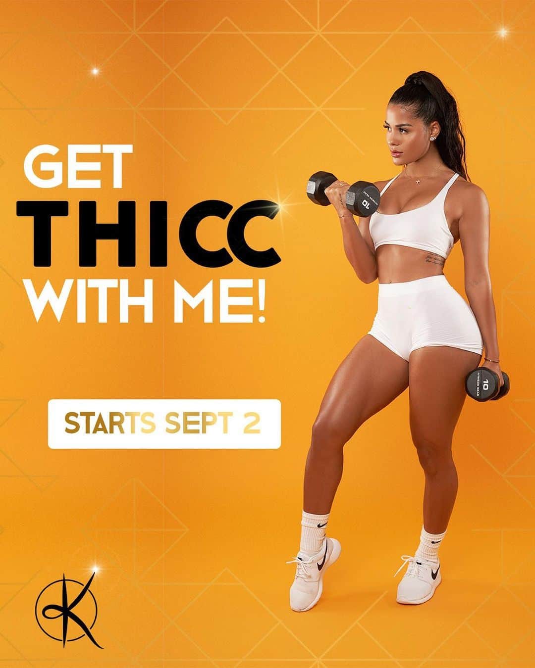 Katya Elise Henryさんのインスタグラム写真 - (Katya Elise HenryInstagram)「Project GET THICC WITH ME! Are you ready?! 🍑😍 . I hope y’all just as excited as me... cuz girls, we bout to get THICC afff!! . Following on from the best-selling Slim-Thicc challenge, this one will be BIGGER and BETTER than ever before! Programmed to get you serious results - this one’s all about the booty gains & building up your strength. I want you to train exactly like me, and really focus on gaining muscle… while staying lean! . What do you get in my 8-week THICC challenge? . 🍑8-weeks of booty building + leaning out workout programs 🍑8-weeks of meal plans (vegan + regular) 🍑Squad of #WBKgirls - we will be cheering you every step of the way! 🍑 Me as your coach! Let me be your pocket cheerleader 🍑 Tips and tricks of how I build my peach! 🍑 Win a trip of a lifetime to MIAMI, FLORIDA to train with me! . With each challenge, we get better than the last - I know that you girls are going to LOVE this! If you have been waiting for a sign from the universe to get THICC… this is it! Let’s go girls! . Let’s get THICC together!!! 💪🏽 LINK IN BIO 🍑😋」8月13日 0時08分 - katyaelisehenry