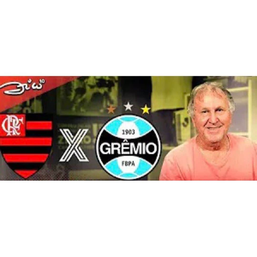 ジーコさんのインスタグラム写真 - (ジーコInstagram)「Ja no Canal Zico 10 no Youtube o quadro Grandes Classicos.Tivemos um Flamengo e Gremio onde o Fla fez uma partida espetacular e venceu bem de 3x1 e segue na luta pelo titulo.Entao  falo dos meus grandes jogos no Brasileiro contra o Gremio e não poderia deixar de ser os jogos finais de 1982. Confere la.」8月13日 0時19分 - zico