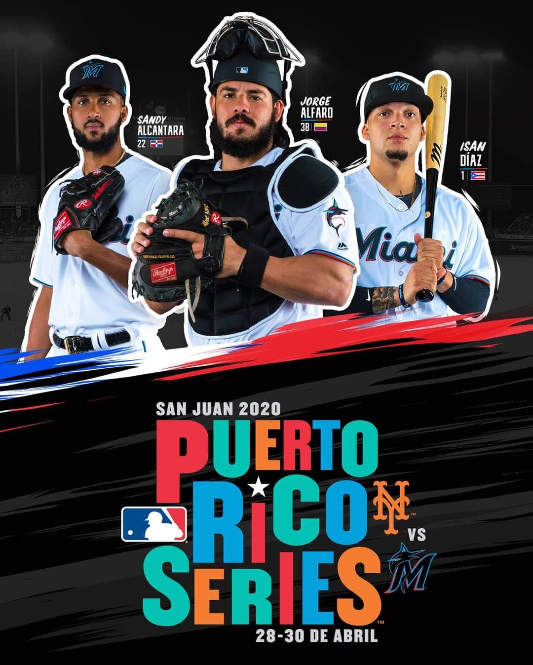 マイアミ・マーリンズさんのインスタグラム写真 - (マイアミ・マーリンズInstagram)「#OurColores were selected to play in the 2020 Puerto Rico Series. ¡Nos vemos pronto, mi gente! 🇵🇷」8月13日 1時00分 - marlins