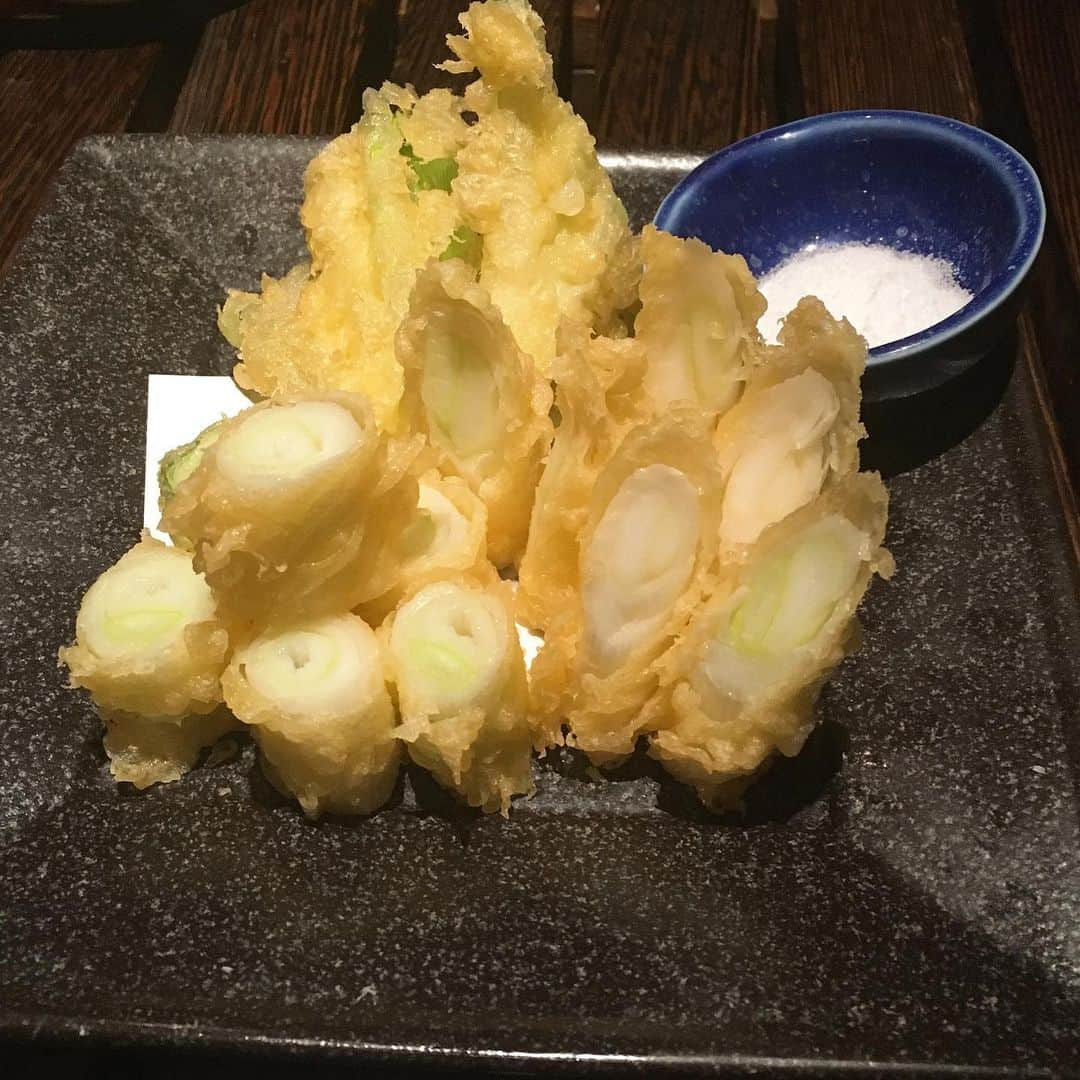 大湯みほさんのインスタグラム写真 - (大湯みほInstagram)「……… ネギってすごい😍 葱 料理 専門店に行ってきました！！甘い〜のやら、辛いのやら、ホクホクやら、ネギってすごいんだね😍日本の誇れる文化の一つだなぁ✨って改めて思いました！！」8月13日 1時12分 - nukazukemiho0320