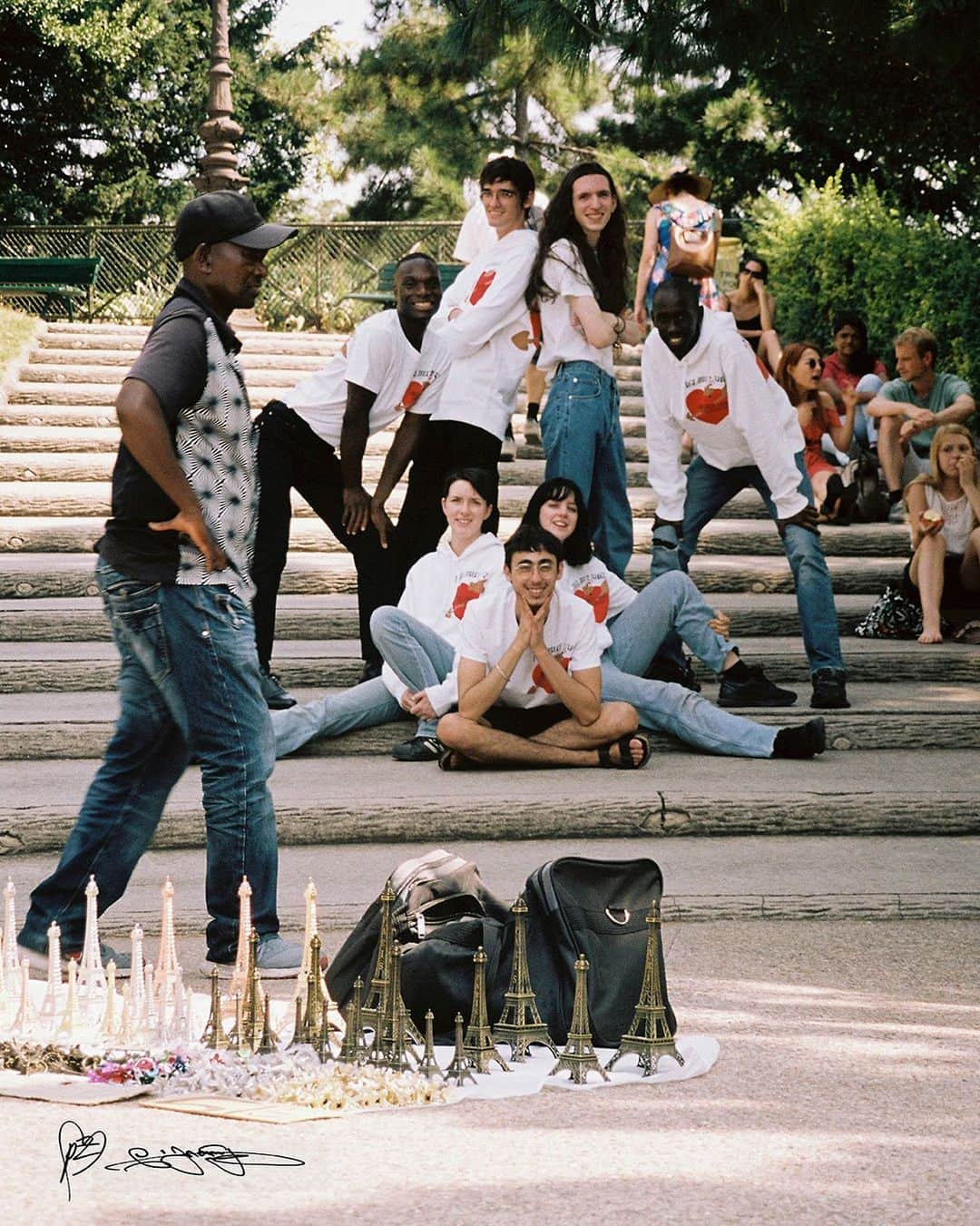 ヘルムート ラングさんのインスタグラム写真 - (ヘルムート ラングInstagram)「VALENTINE tshirts and hoodies by @pztoday  Captured in The City of Love, where we Live, Laugh, and Love. Story, Art Direction, and Installation by PZ Opassuksatit (PZtoday) Photo by Davit Giorgadze」8月13日 1時29分 - helmutlang